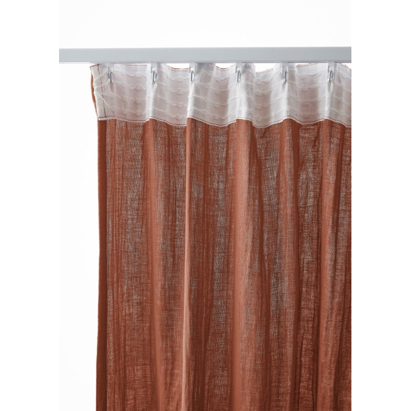Blackout and Thermal Curtains L'EFFET PAPILLON Red