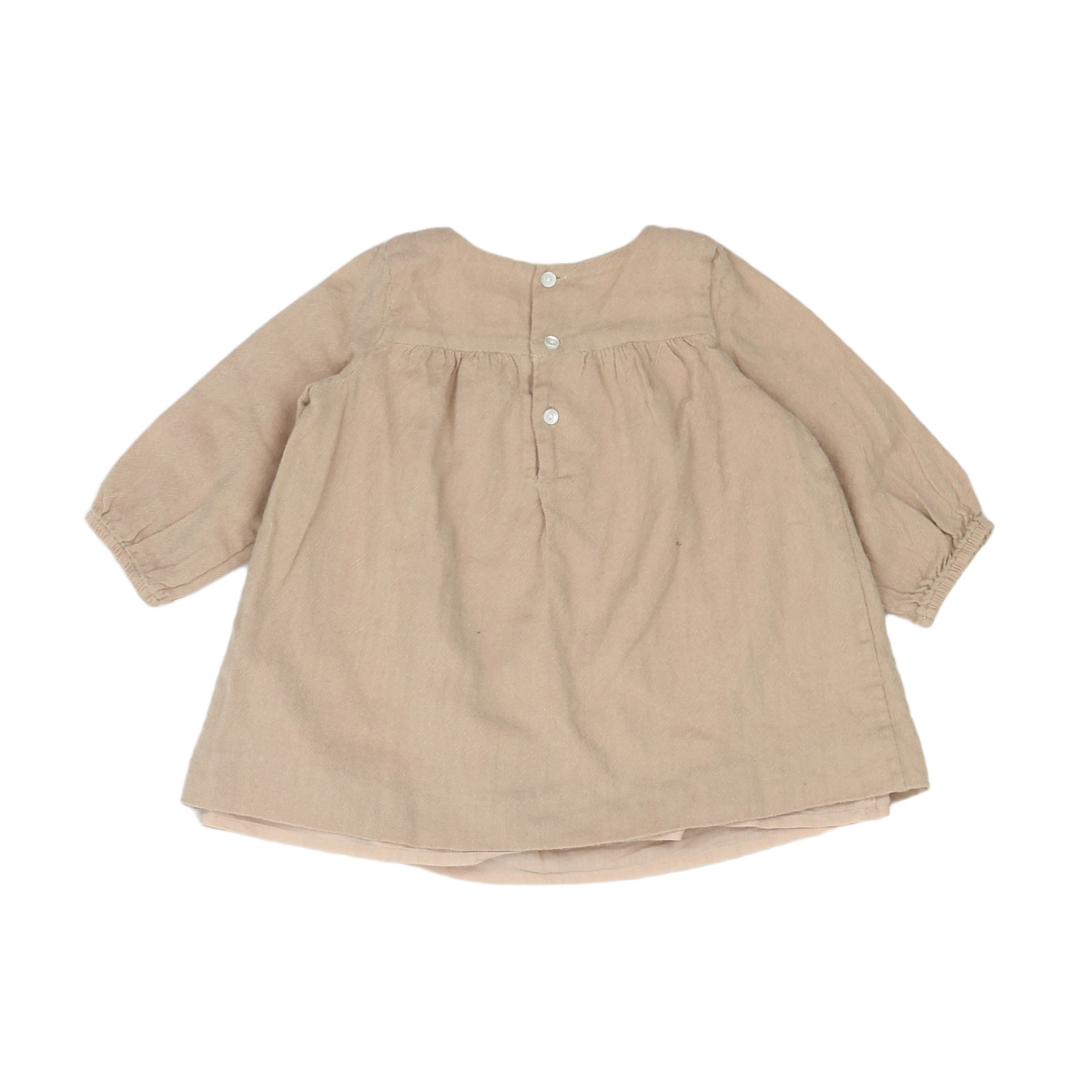 Beige baby blouse - 18 months BONPOINT - Seconde Main Beige