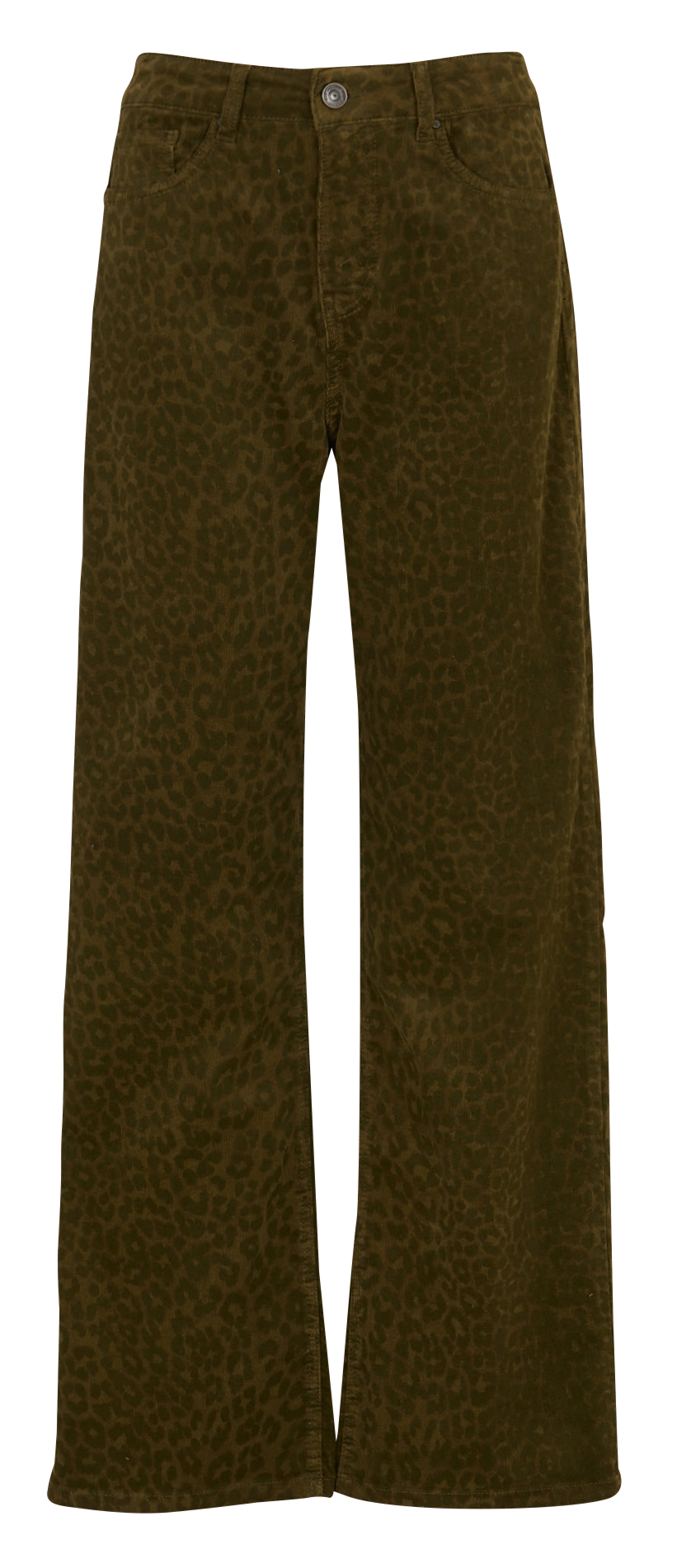 Pantalon large en coton mélangé SUD EXPRESS Vert