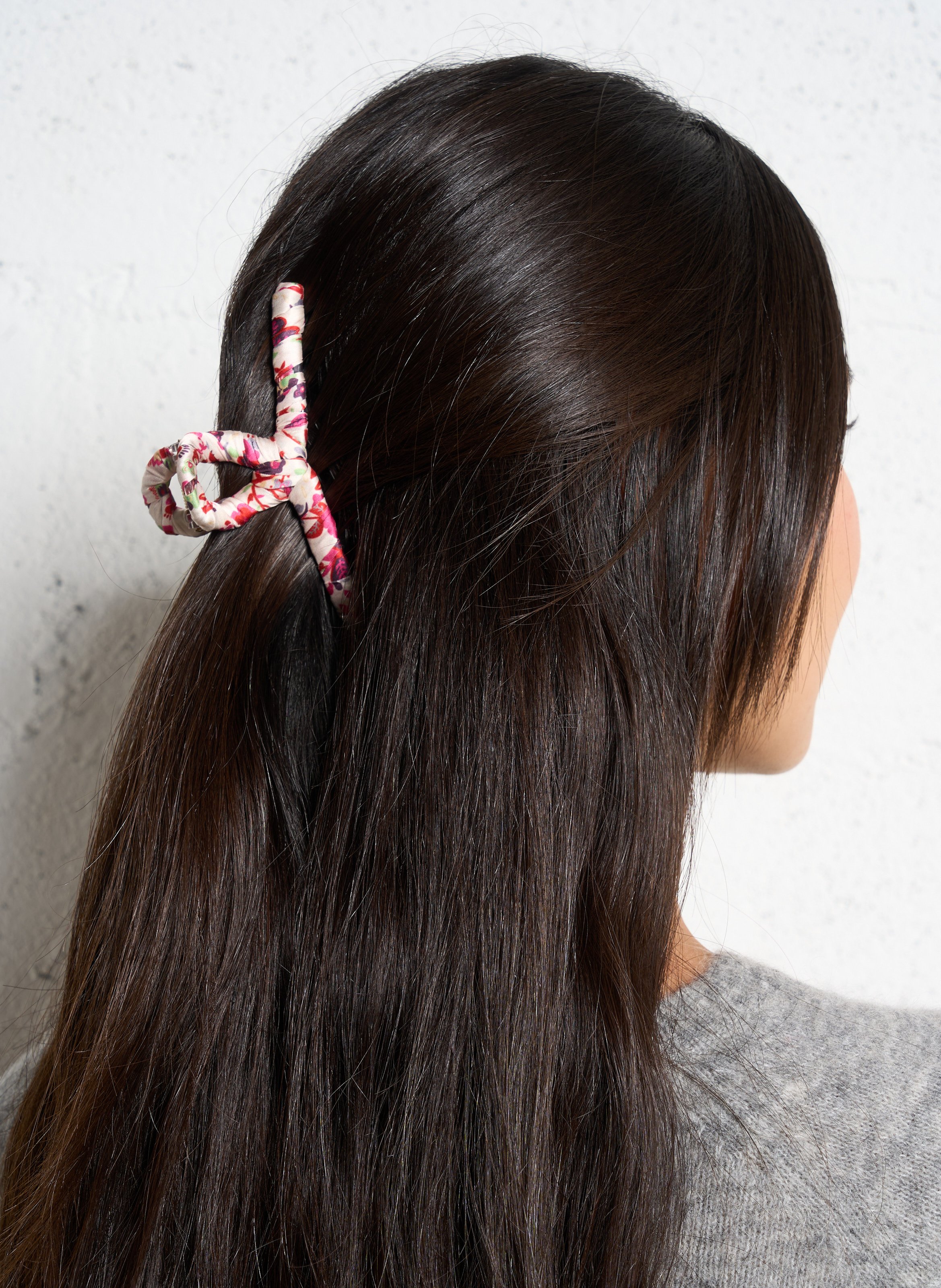 Haarspange mit Fantasiemuster BECKSONDERGAARD Weiss