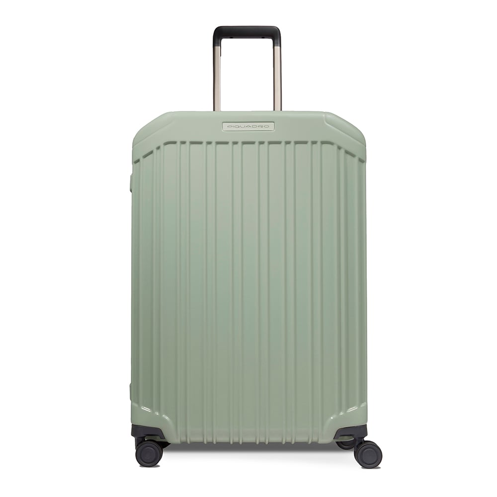 Medium expandable 4-wheel trolley suitcase with TSA lock and removable washable lining PIQUADRO