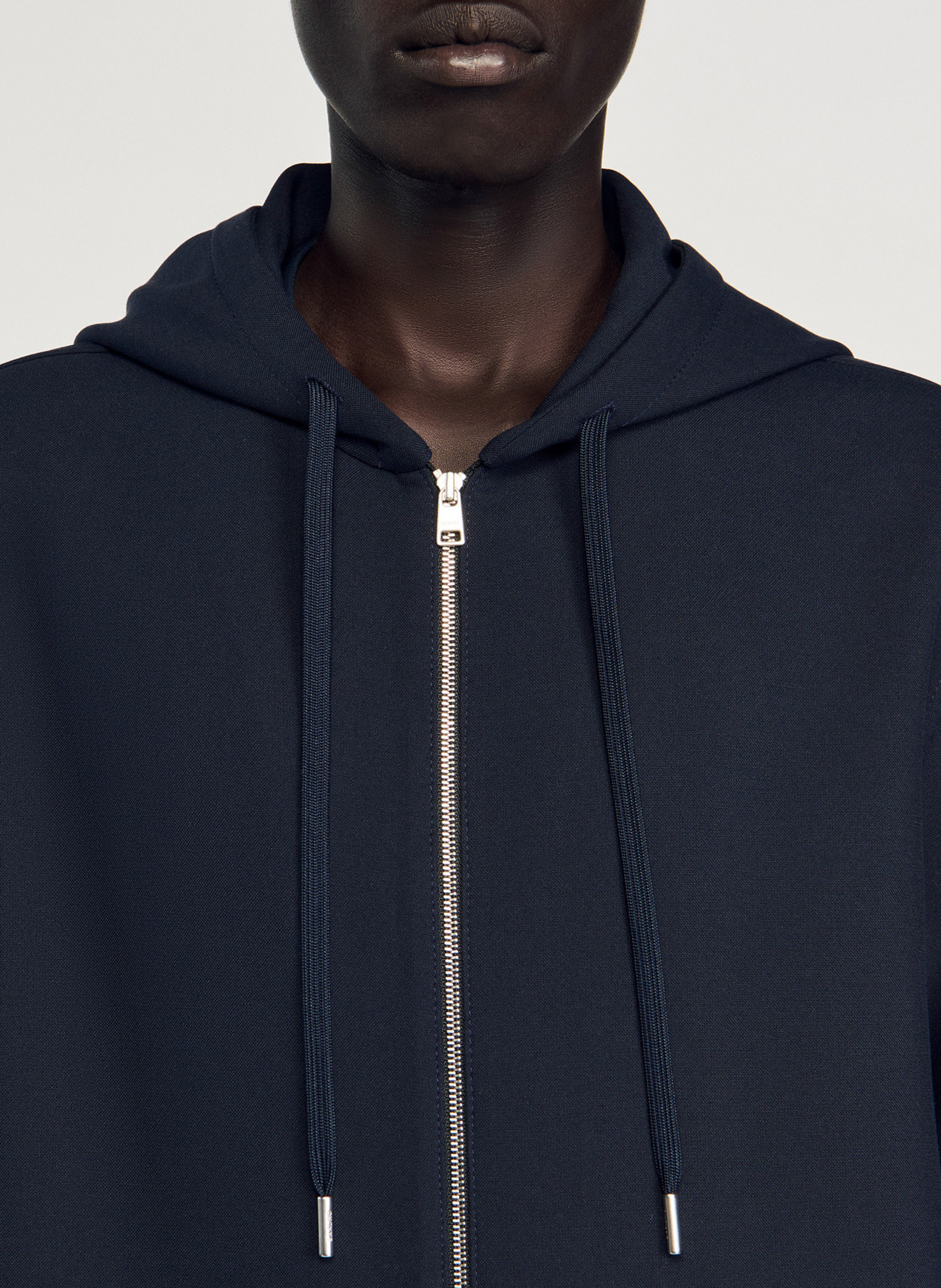 Hooded sweatshirt SANDRO Blue