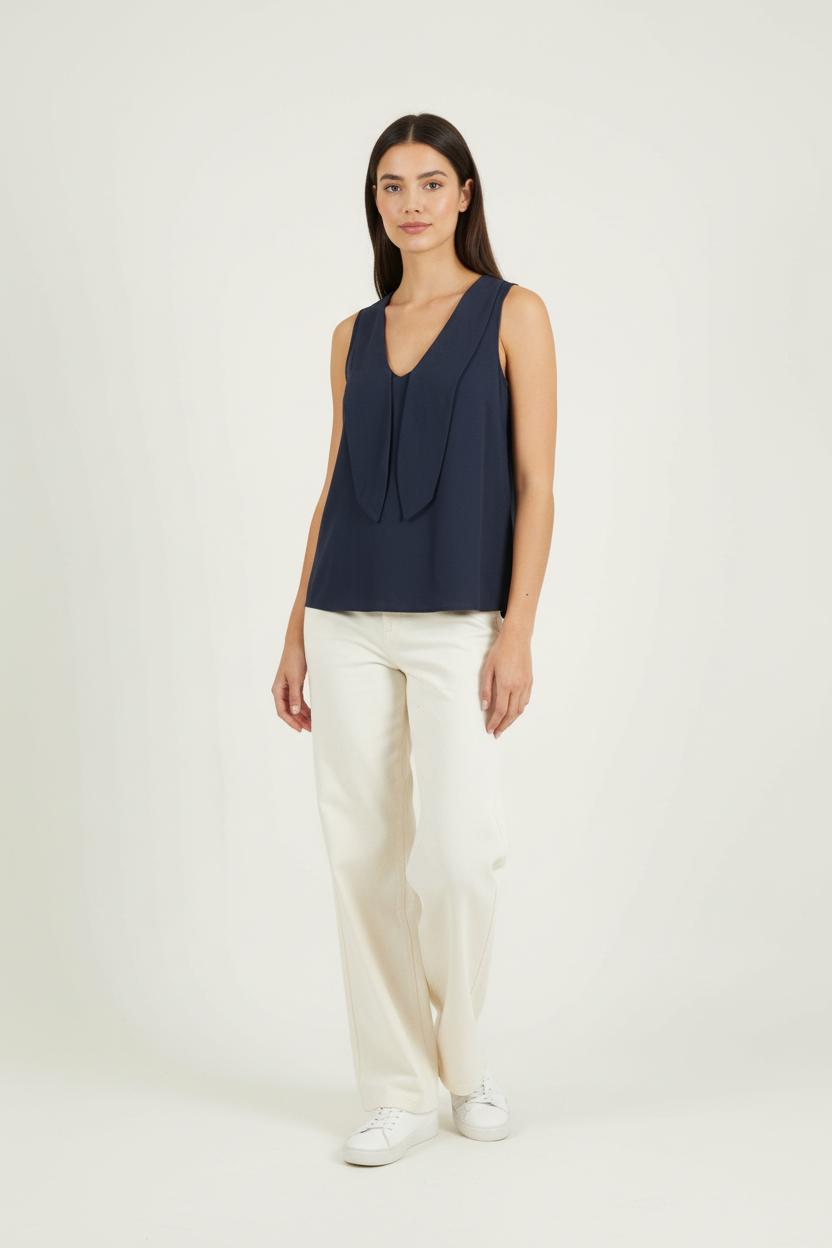 Top & tank top TARA JARMON - Seconde Main Blue