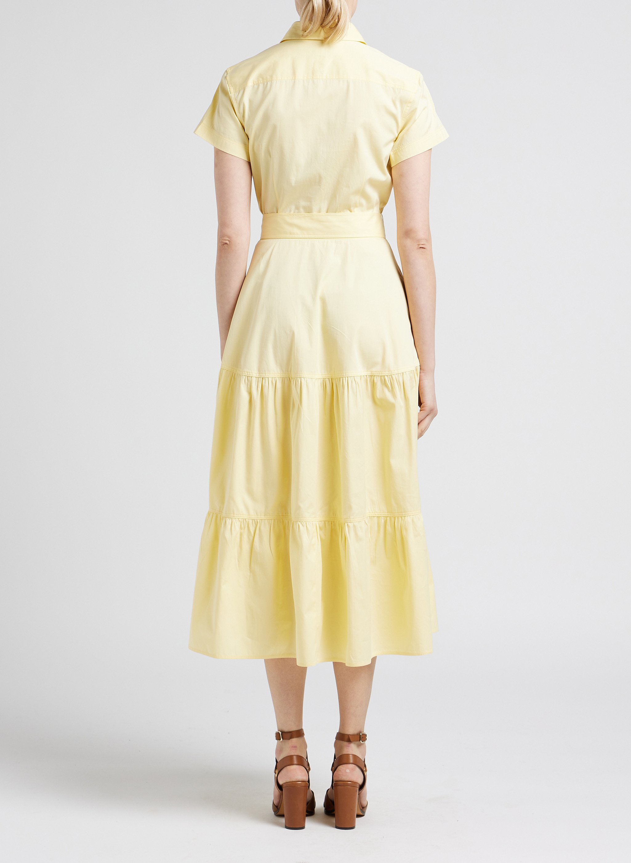 Katoenen overhemdjurk POLO RALPH LAUREN Geel