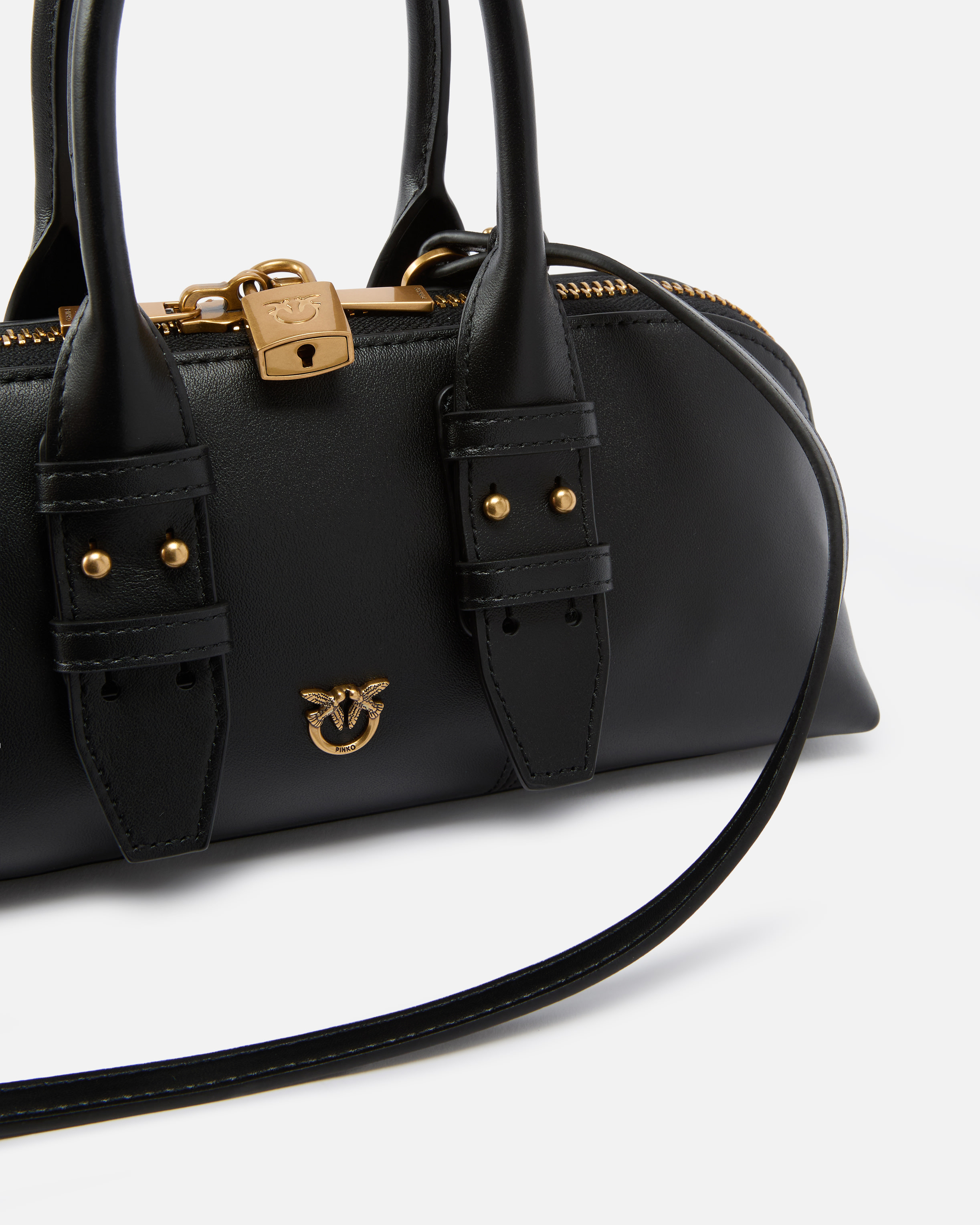 Small Escape Bag handbag in leather PINKO Black