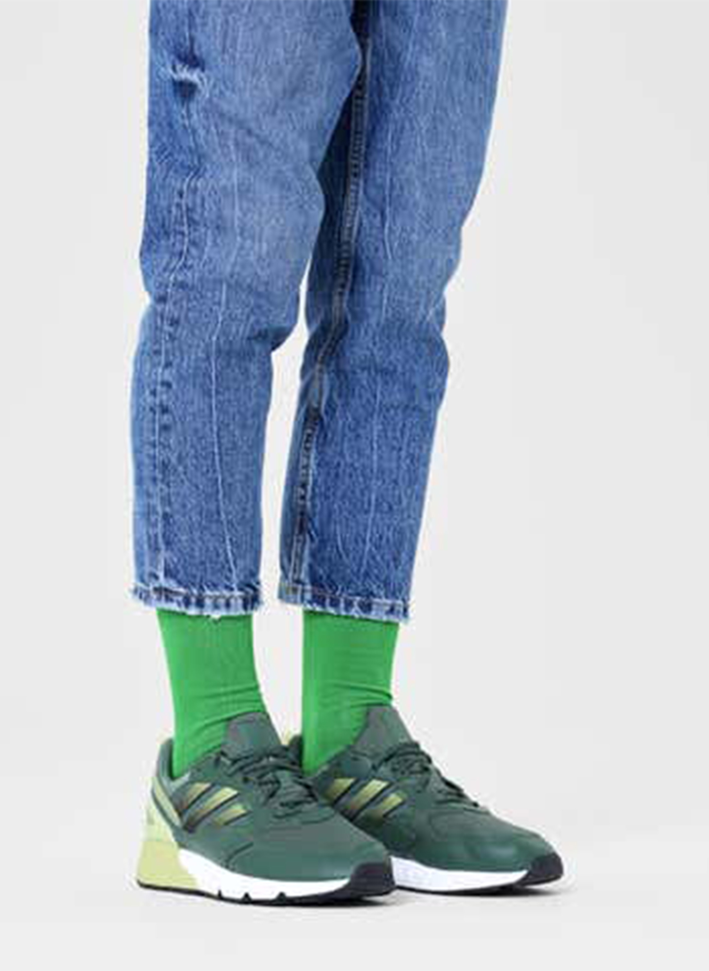 Socken aus Baumwoll-Mix HAPPY SOCKS Grun