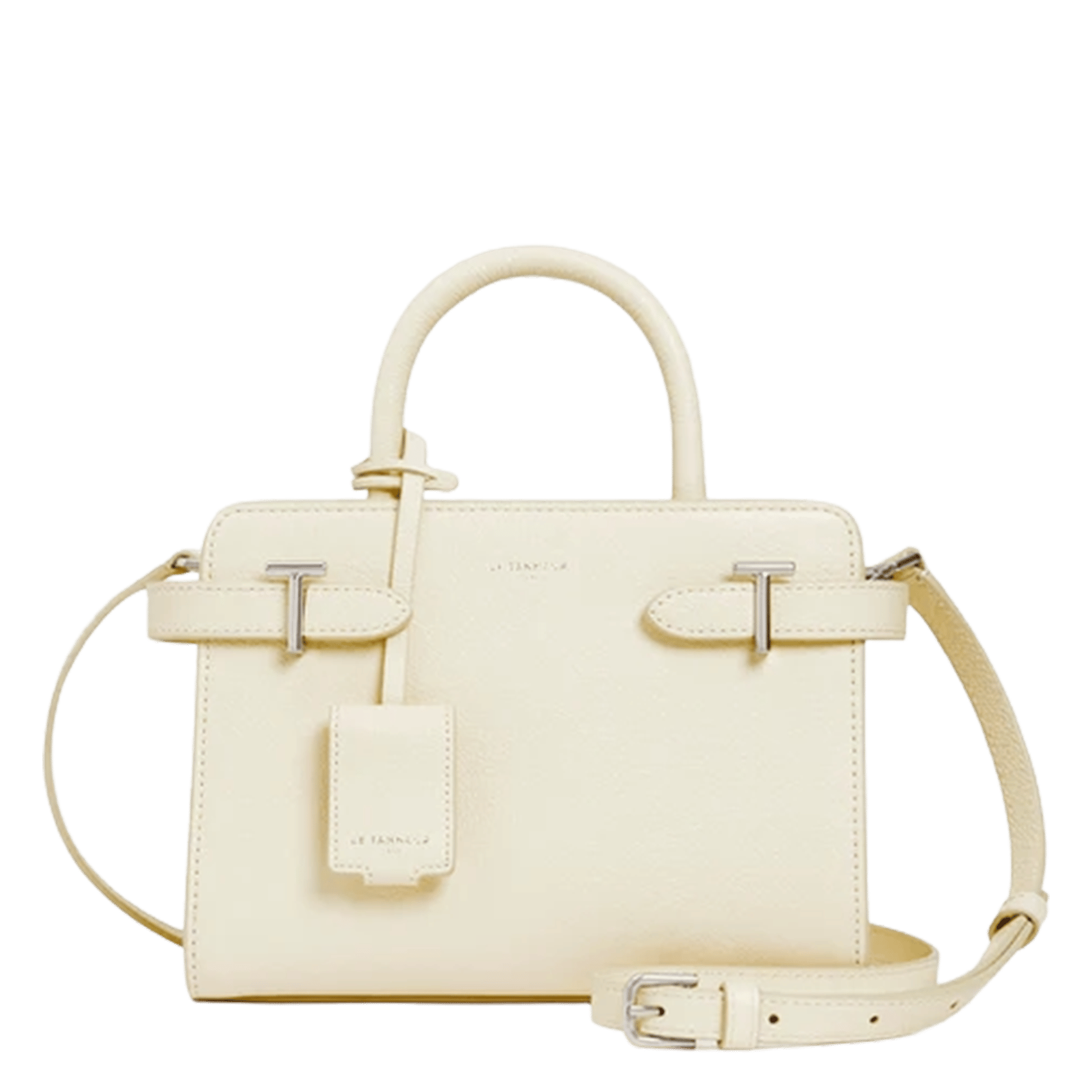 Bowlingtasche aus genarbtem Leder mit Reißverschluss LE TANNEUR