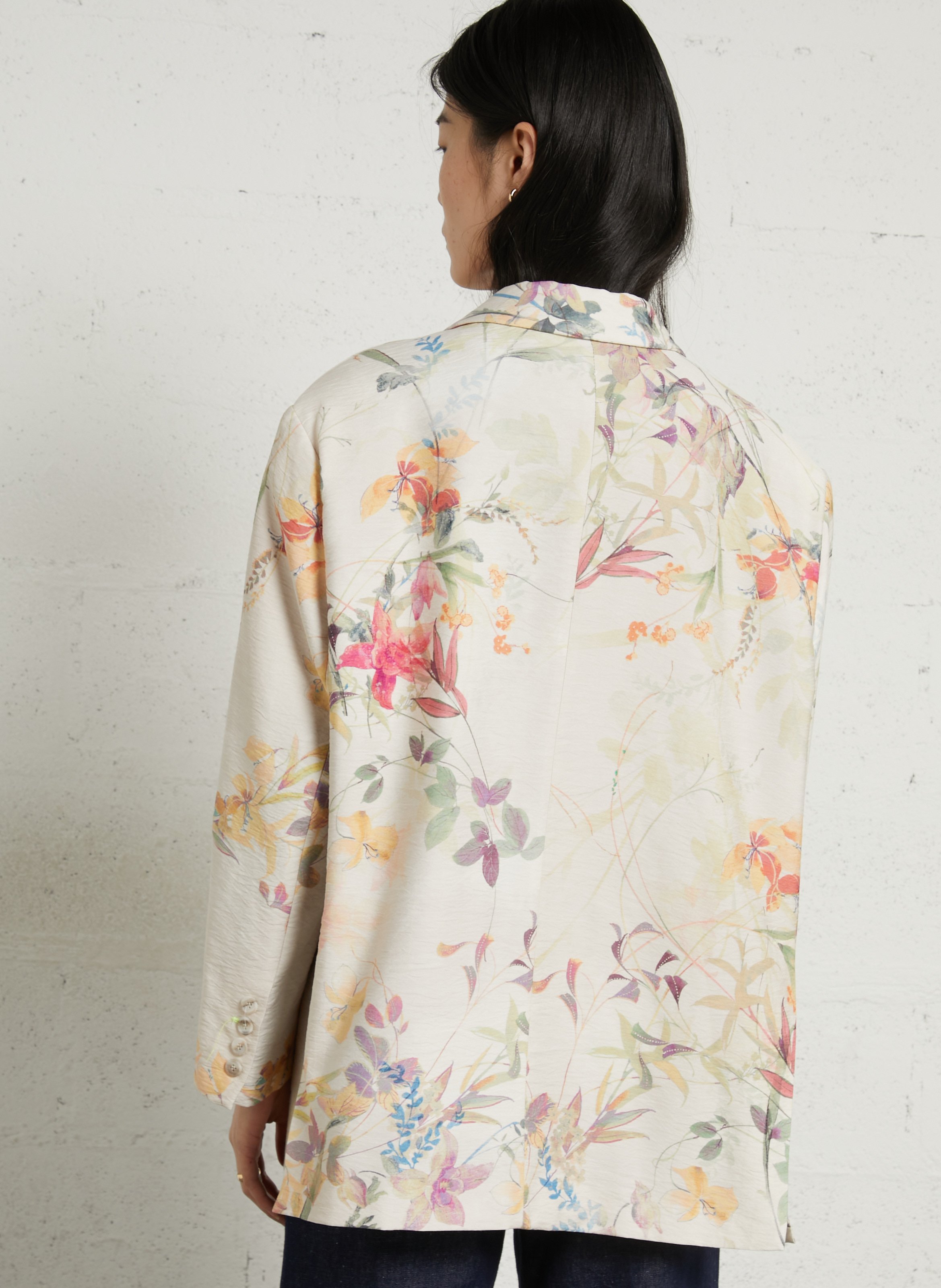 Oversized bedrukte blazer IMPERIAL Veelkleurig