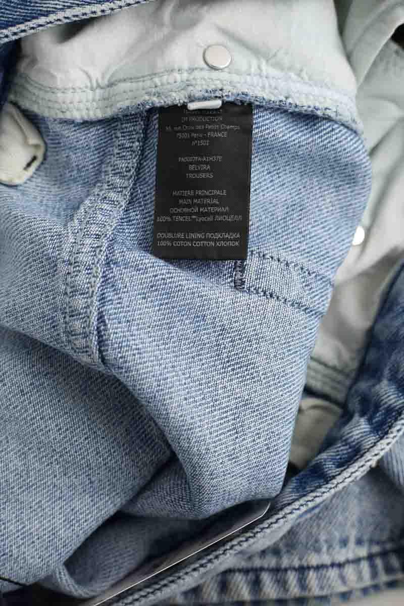 - Straight-leg jeans
- 5 pockets
- Straight cut
- Faded effect ISABEL MARANT - Seconde Main Blue