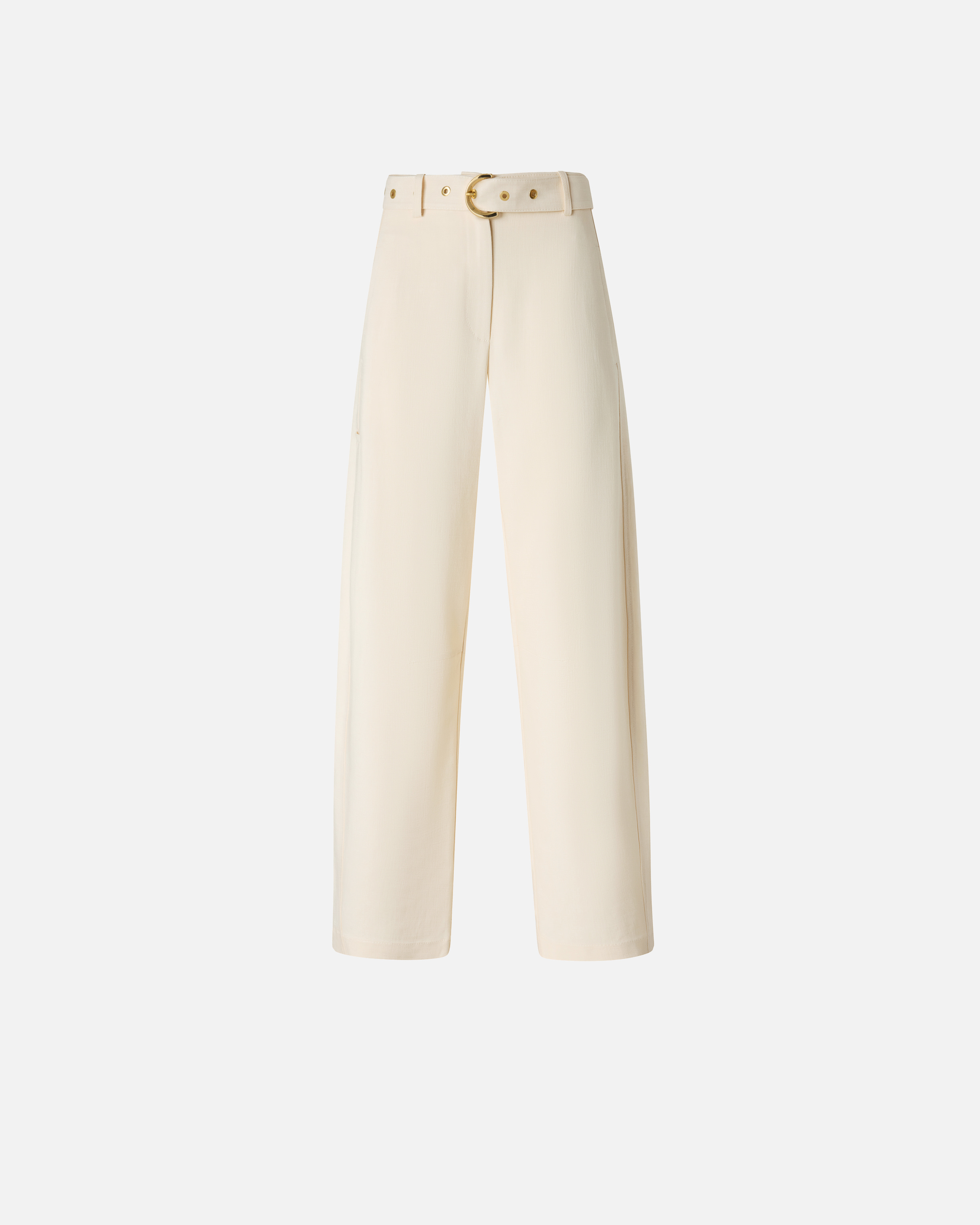 Pantalon ceinturé PINKO Beige