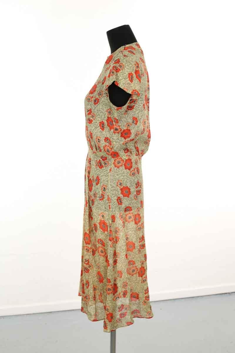 Robe ISABEL MARANT ÉTOILE - SECONDE MAIN Beige