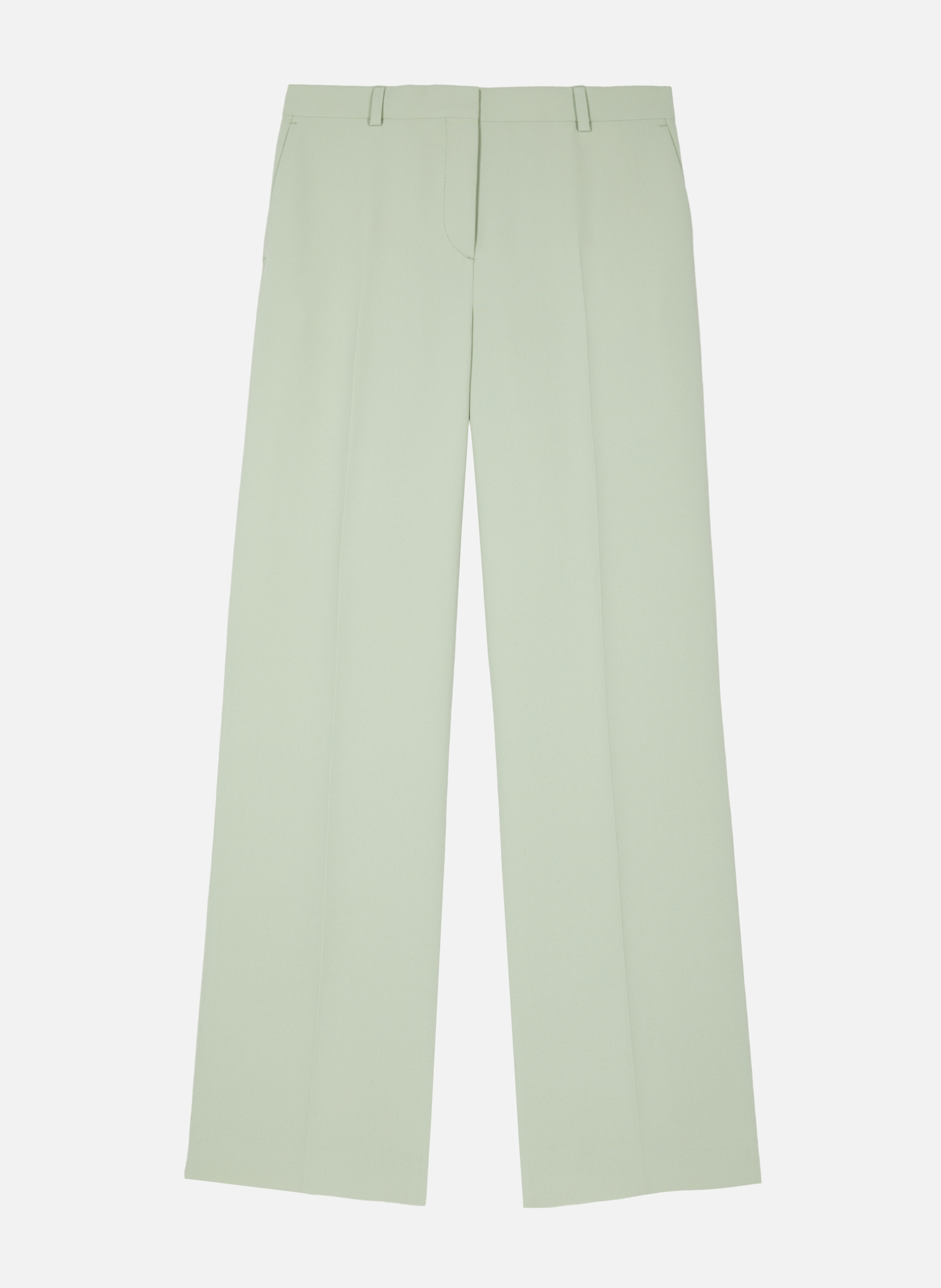 Straight suit trousers THE KOOPLES Green