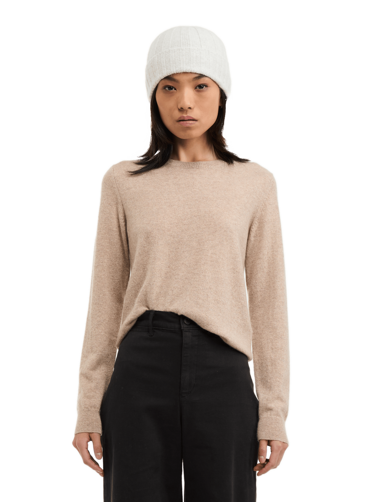 Cashmere sweater AU PRINTEMPS PARIS Brown