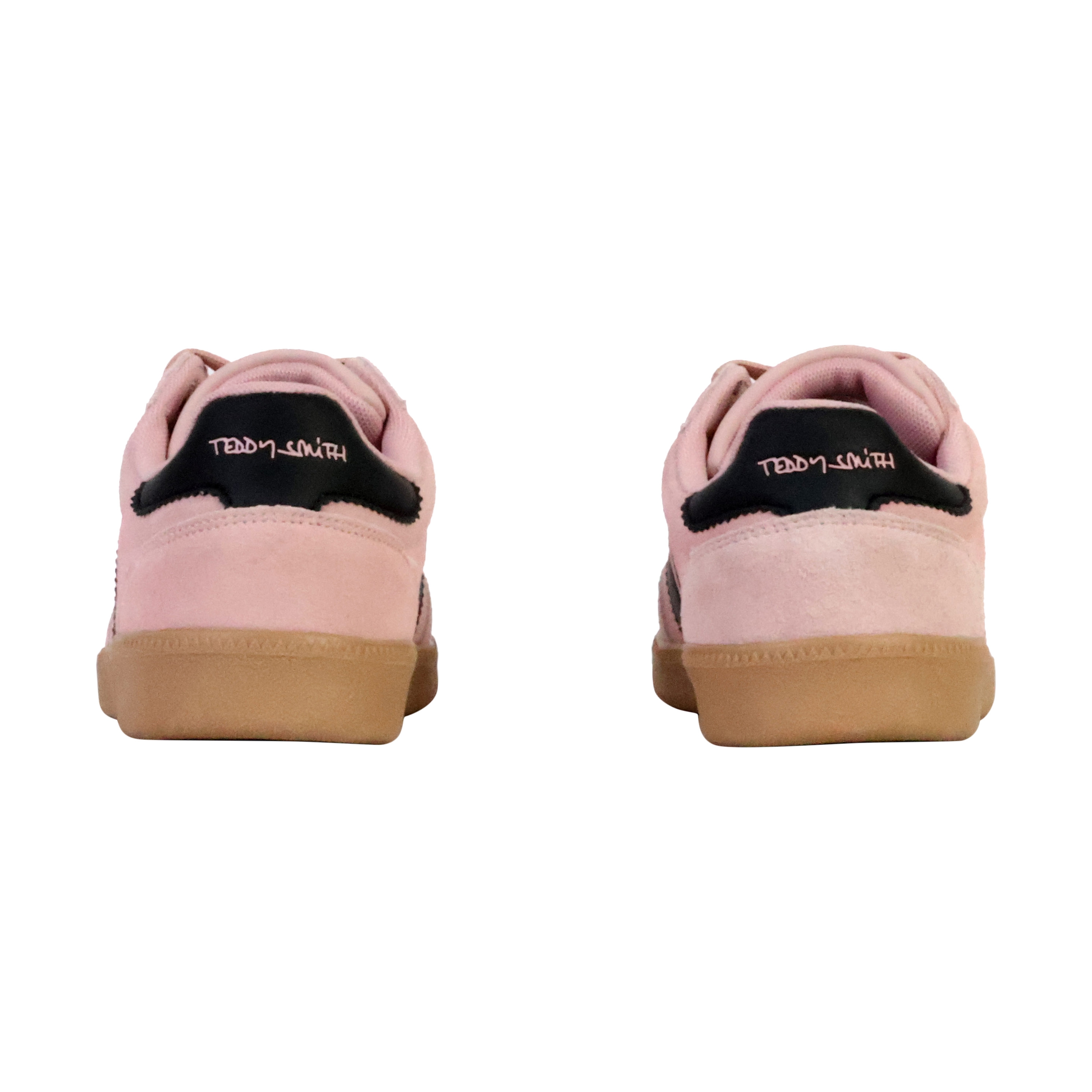 Teddy Smith Leather Trainers TAMARIS Pink