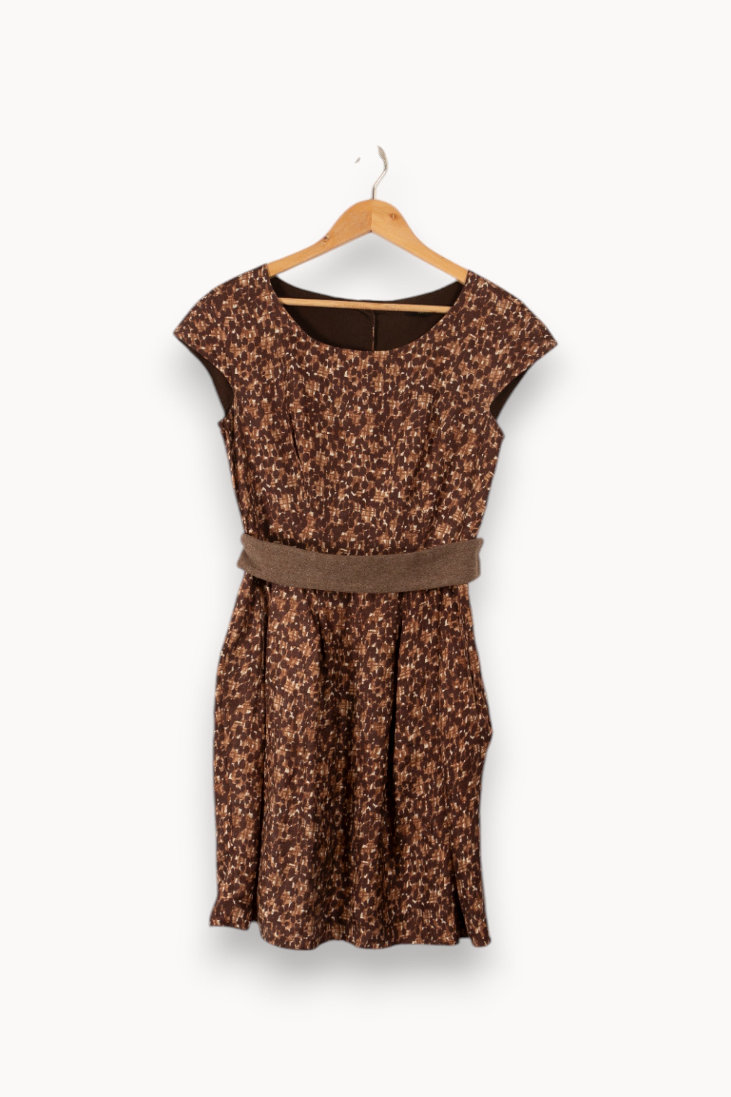 Short & midi dress TARA JARMON - Seconde Main Brown