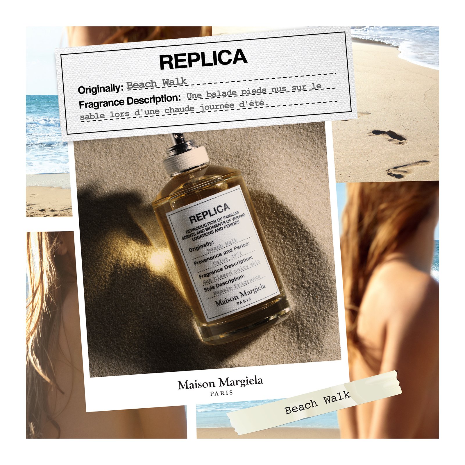 REPLICA BEACH WALK - EAU DE TOILETTE MAISON MARGIELA No color
