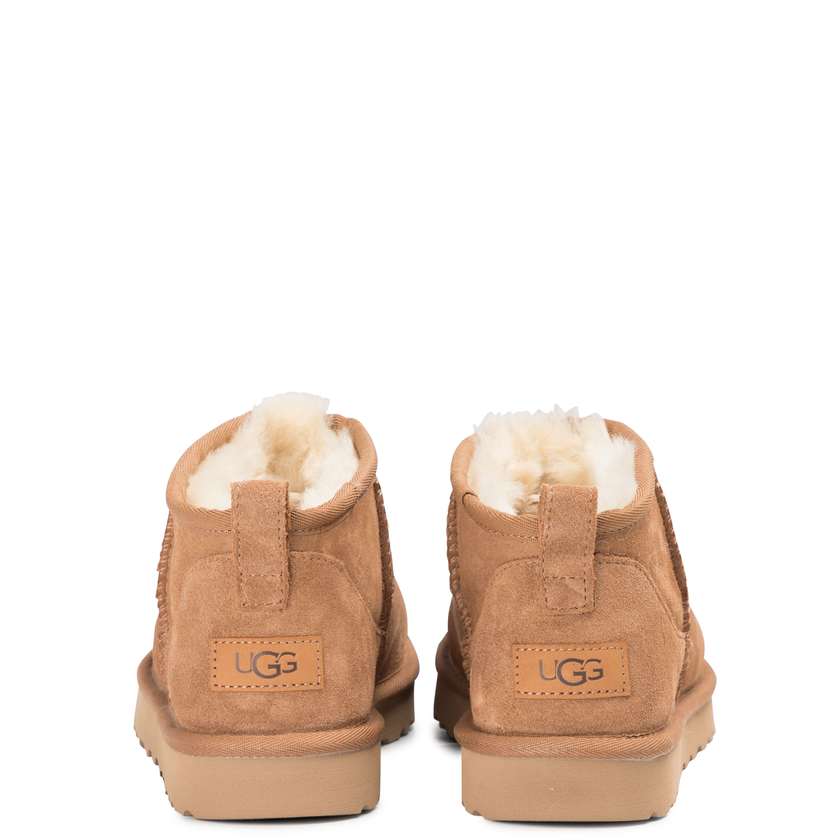 Boots en cuir velours UGG Marron