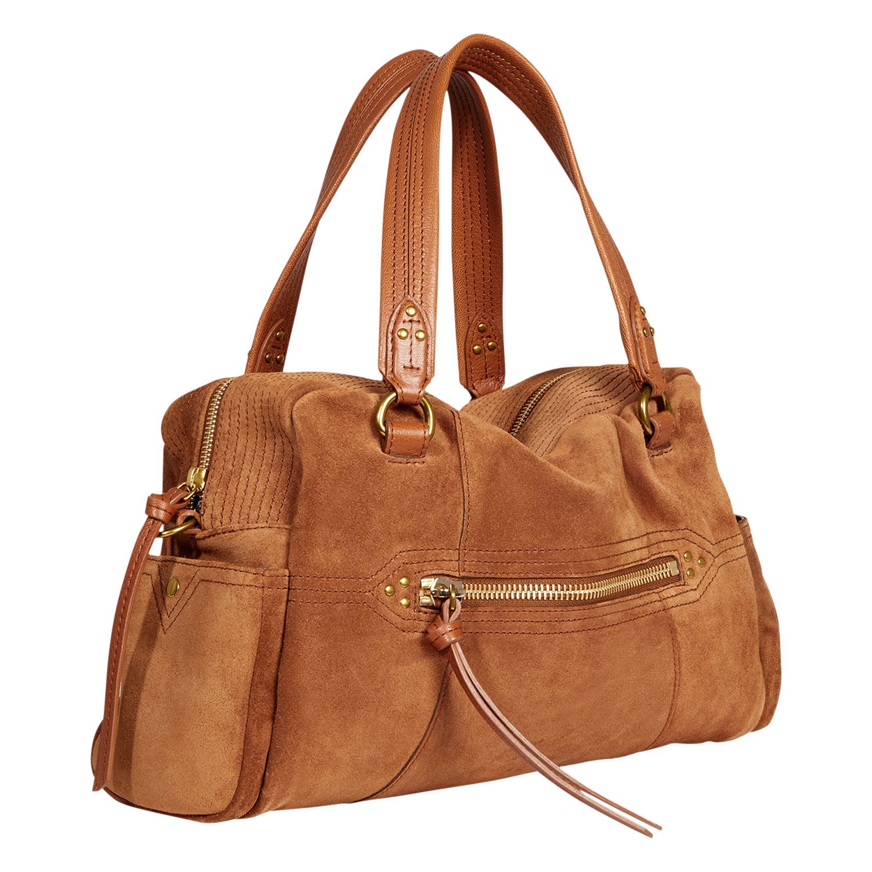 Dori leather shoulder bag JEROME DREYFUSS Brown