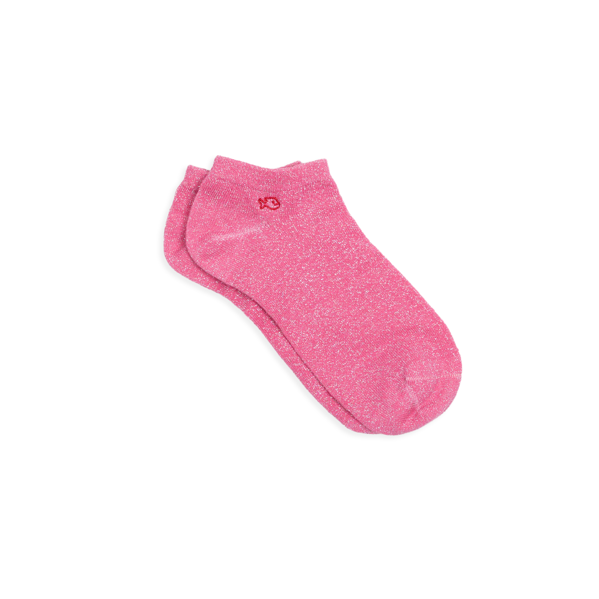 Sequined combed cotton ankle socks BILLYBELT