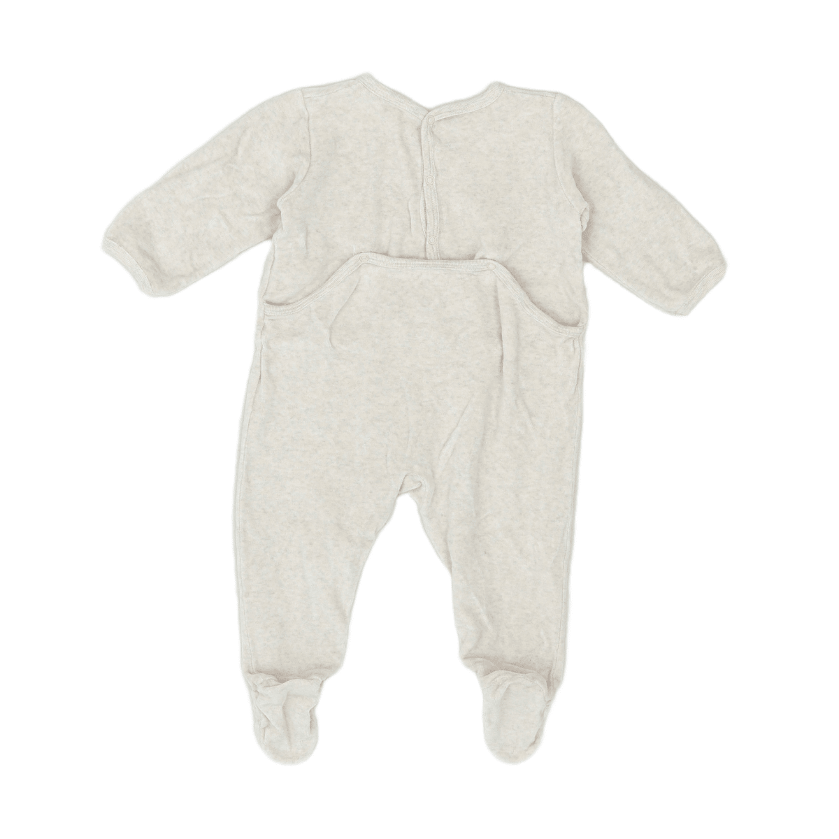 Beige Baby Pyjamas - 12 months PETIT BATEAU - Seconde Main Beige