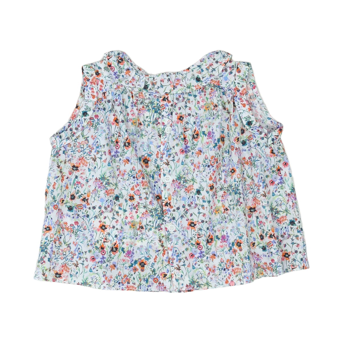 Multicolored baby blouse - 18 months BONTON - Seconde Main Multicolored