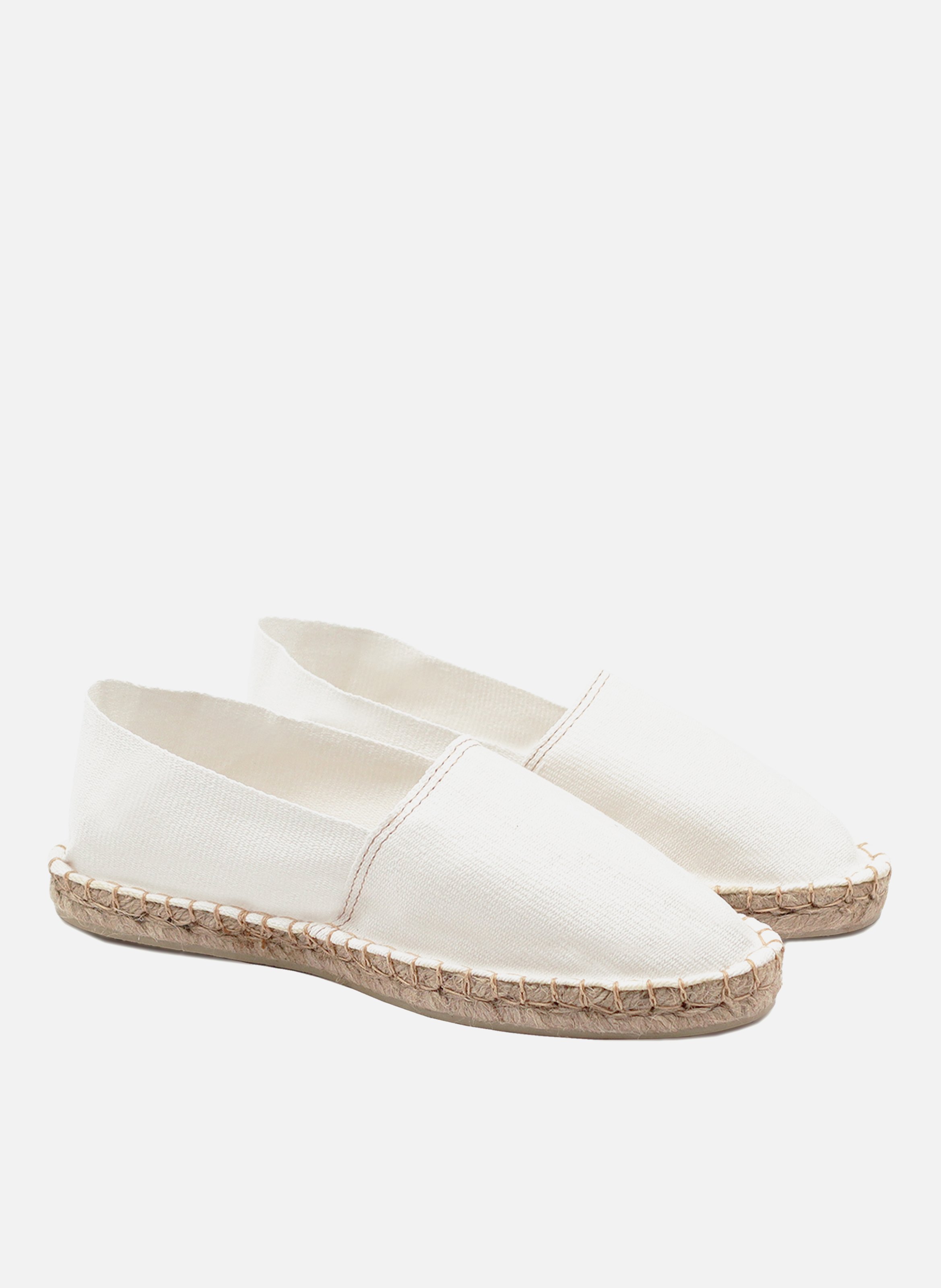 Cotton canvas espadrilles JULES & JENN White