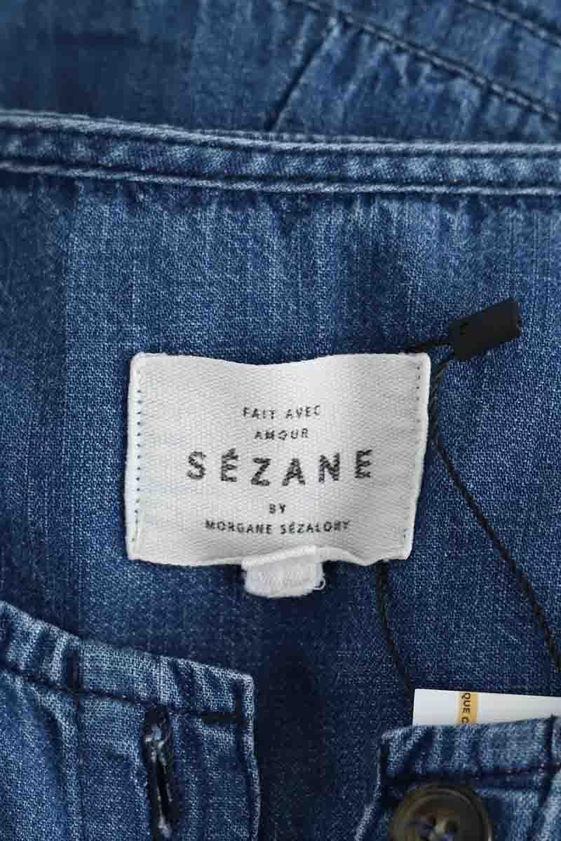 Cotton jumpsuit SEZANE - Seconde main Blue