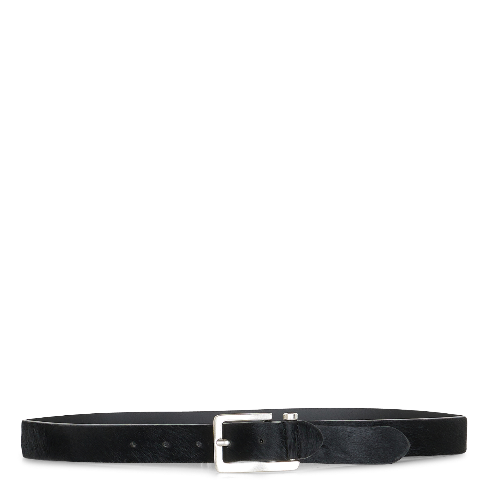 Pony leather belt IKKS Black