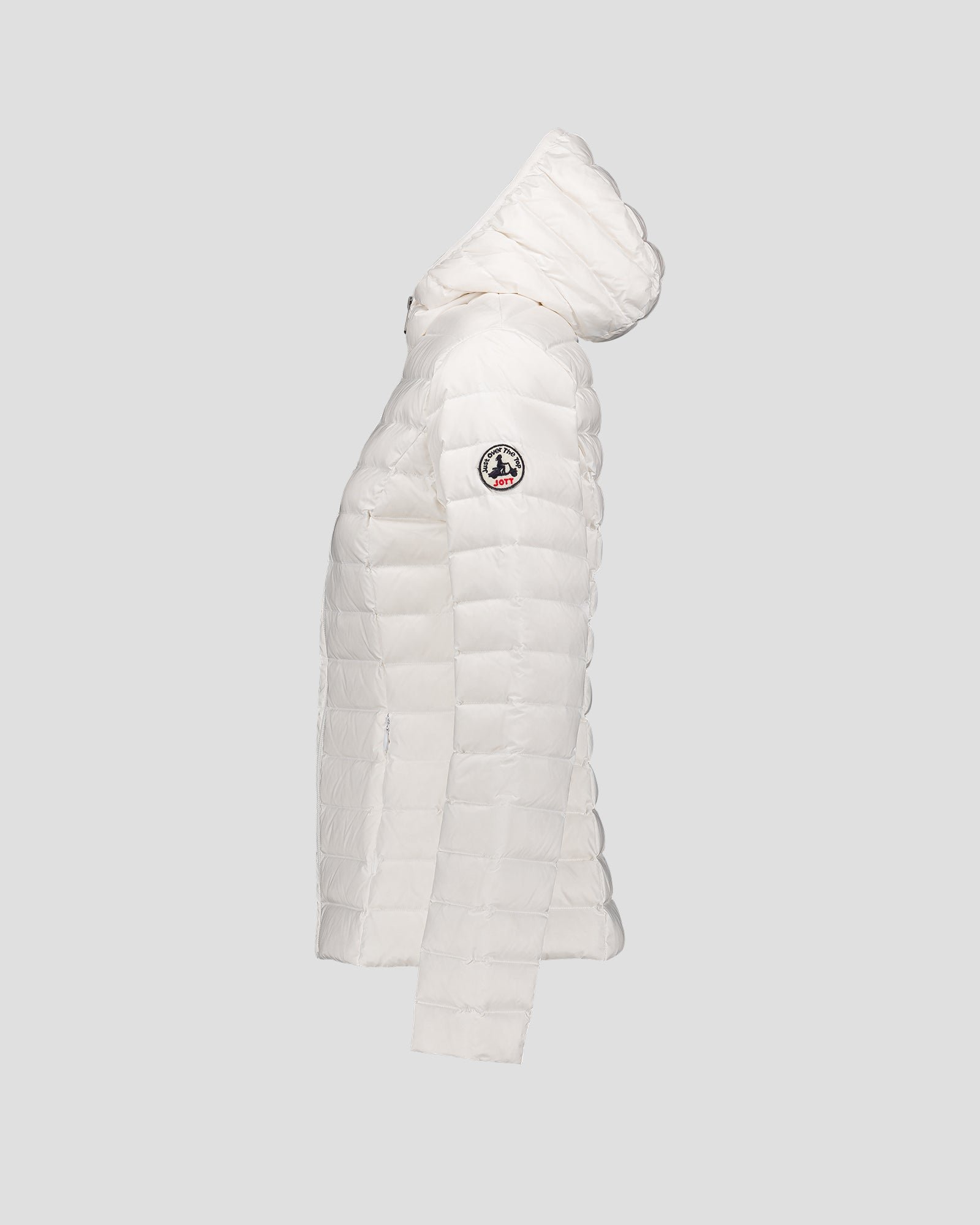 Lightweight hooded puffer jacket Cloe White