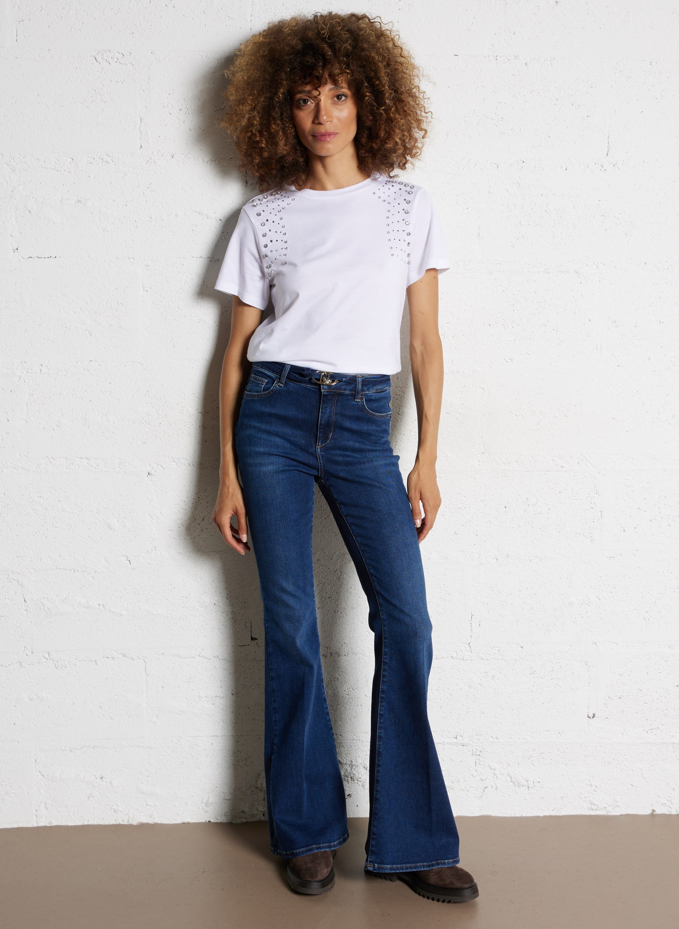 Bootcut-Jeans LIU JO Blau