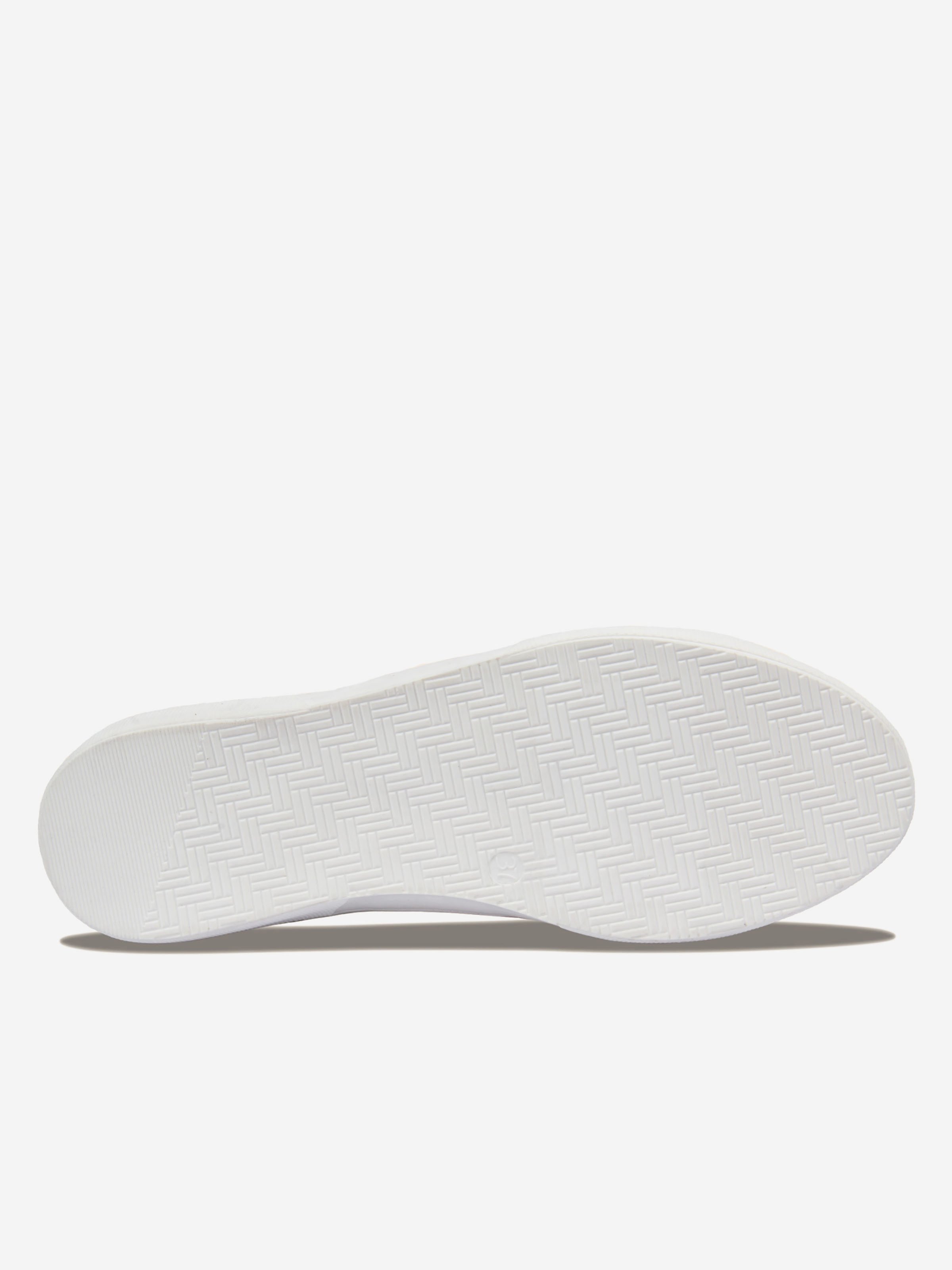 Victory leather lace-up sneakers JULES & JENN White