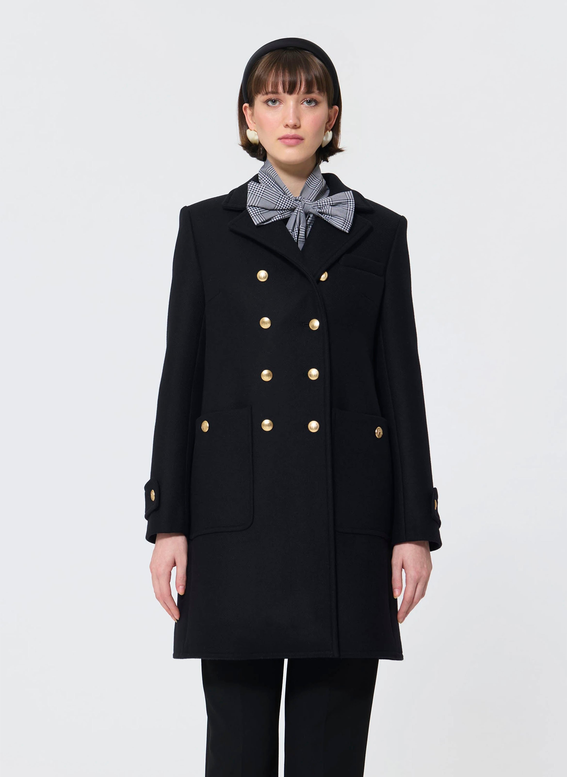 Coat TARA JARMON Black