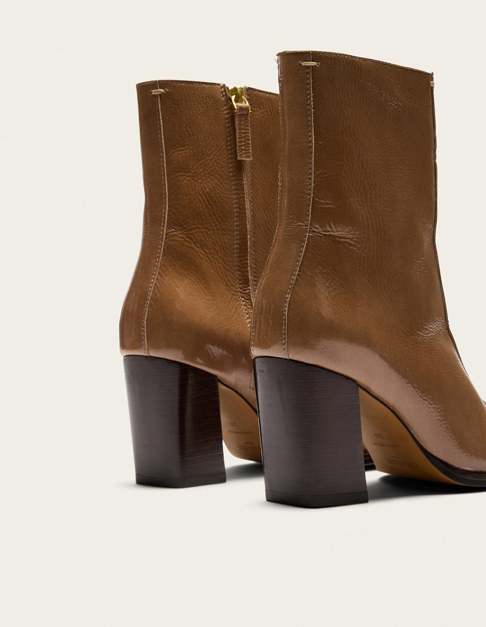 Ankle boots with heel ODAJE EX. M.MOUSTACHE Brown