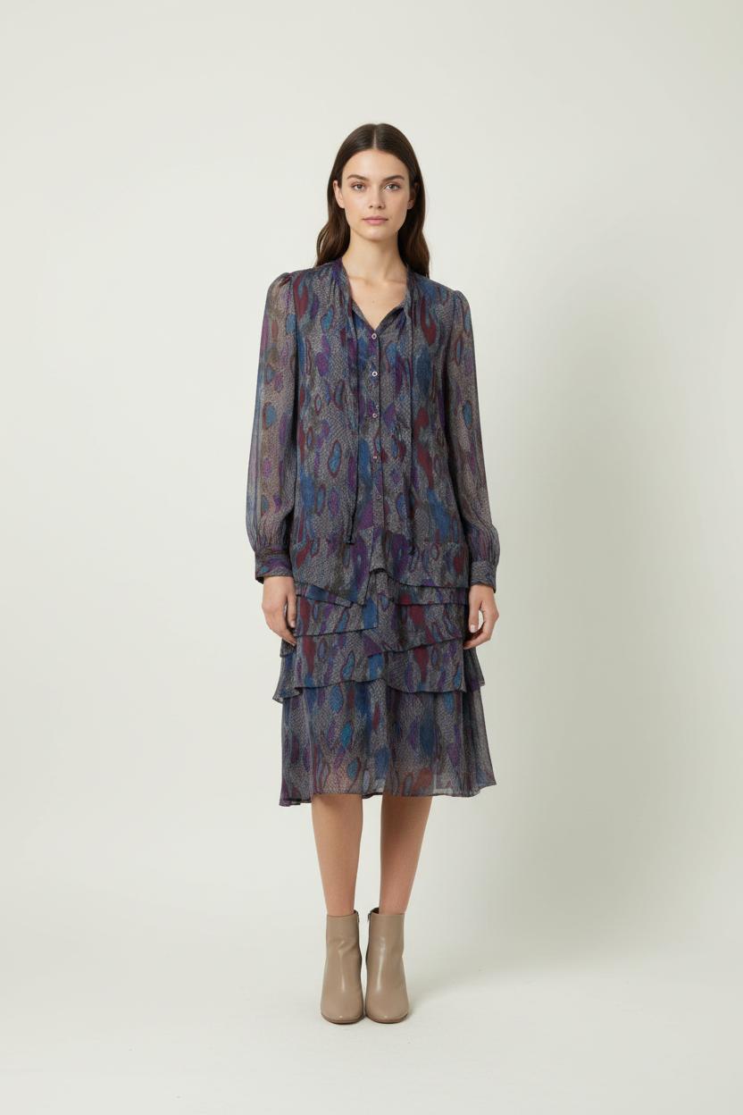 Robe courte & midi ANTIK BATIK - Seconde Main Bleu