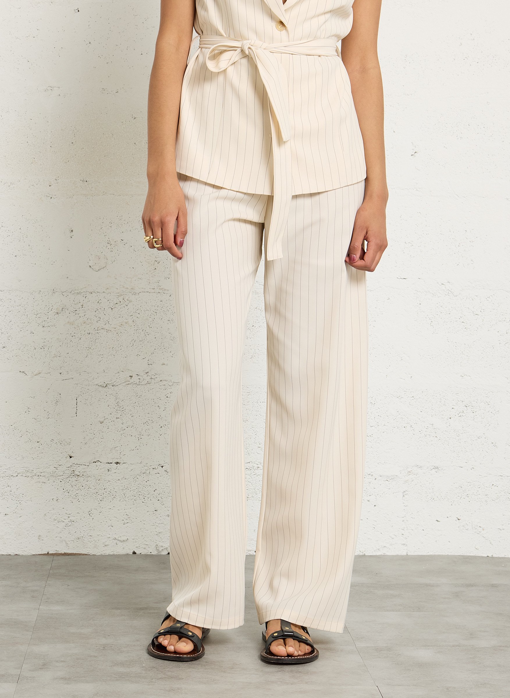 Low-cut loose-fit dress LE TEMPS DES CERISES Blue