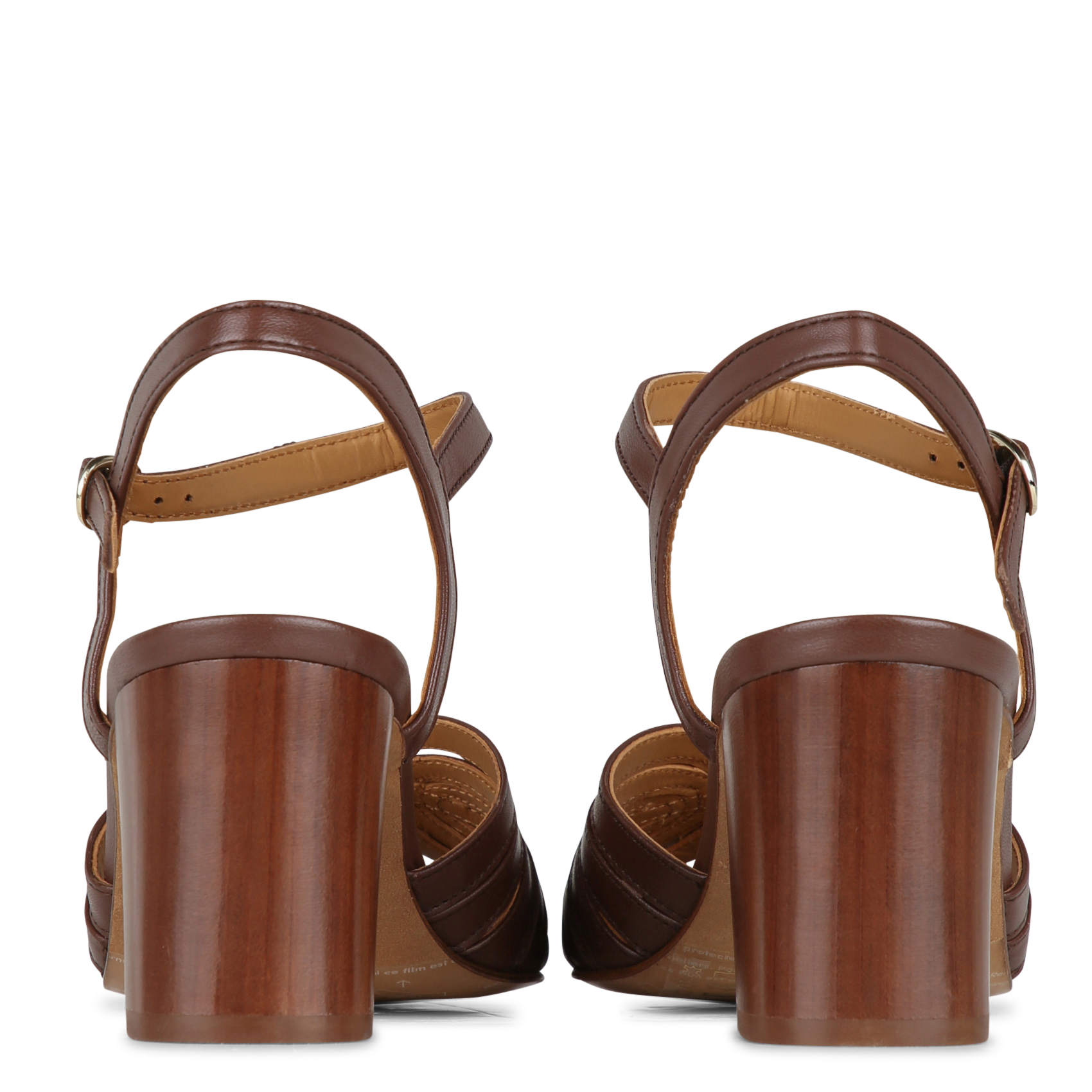 Alice - Ledersandalen mit Absatz BOBBIES Braun