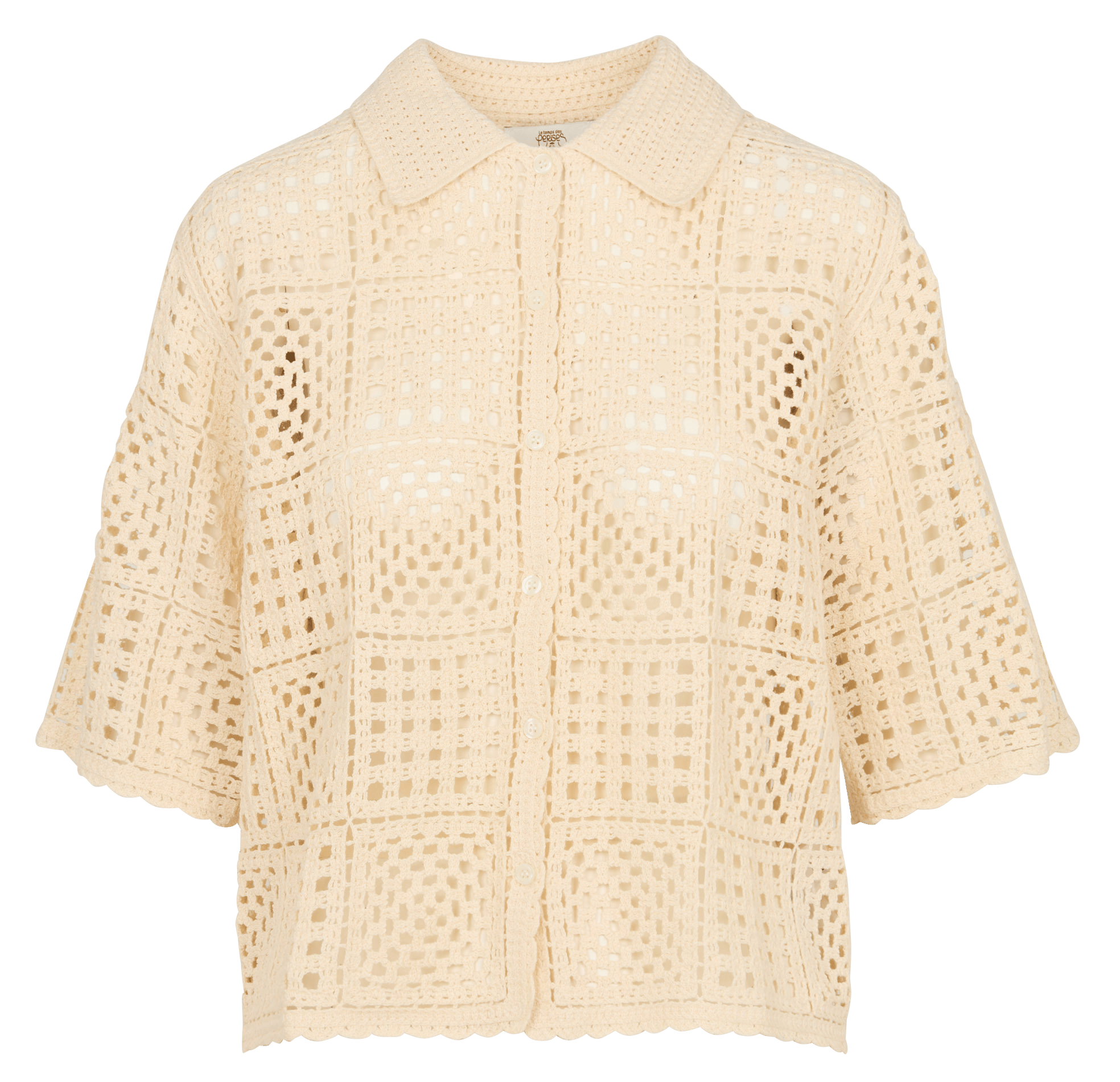 Cardigan oversize en coton mélangé LE TEMPS DES CERISES Bleu