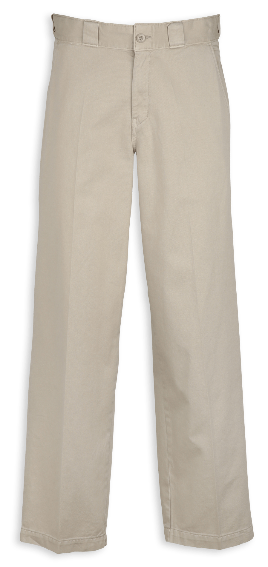 Pantalon droit en coton DICKIES Gris