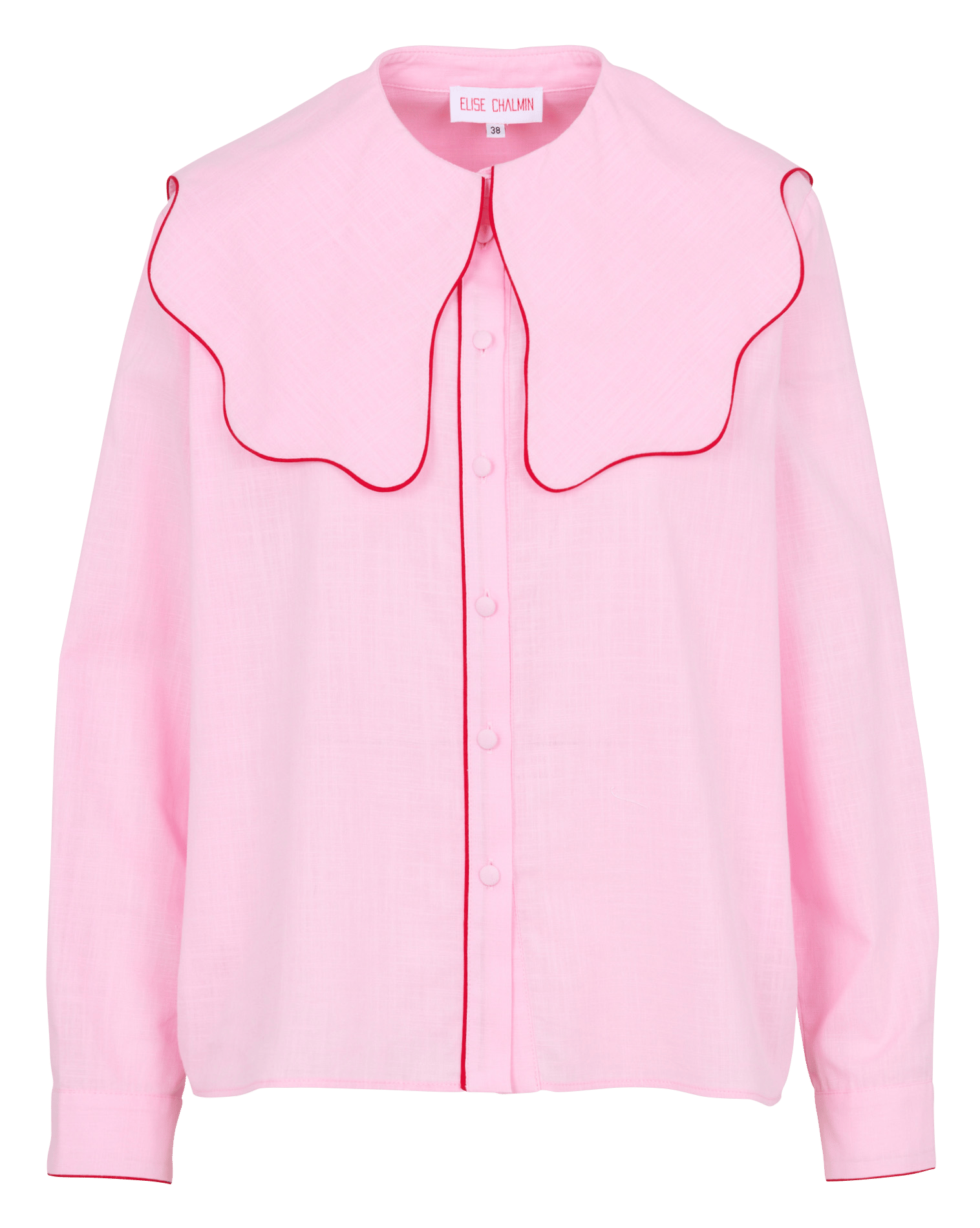 Capri - Einfarbige Oversize-Bluse ELISE CHALMIN