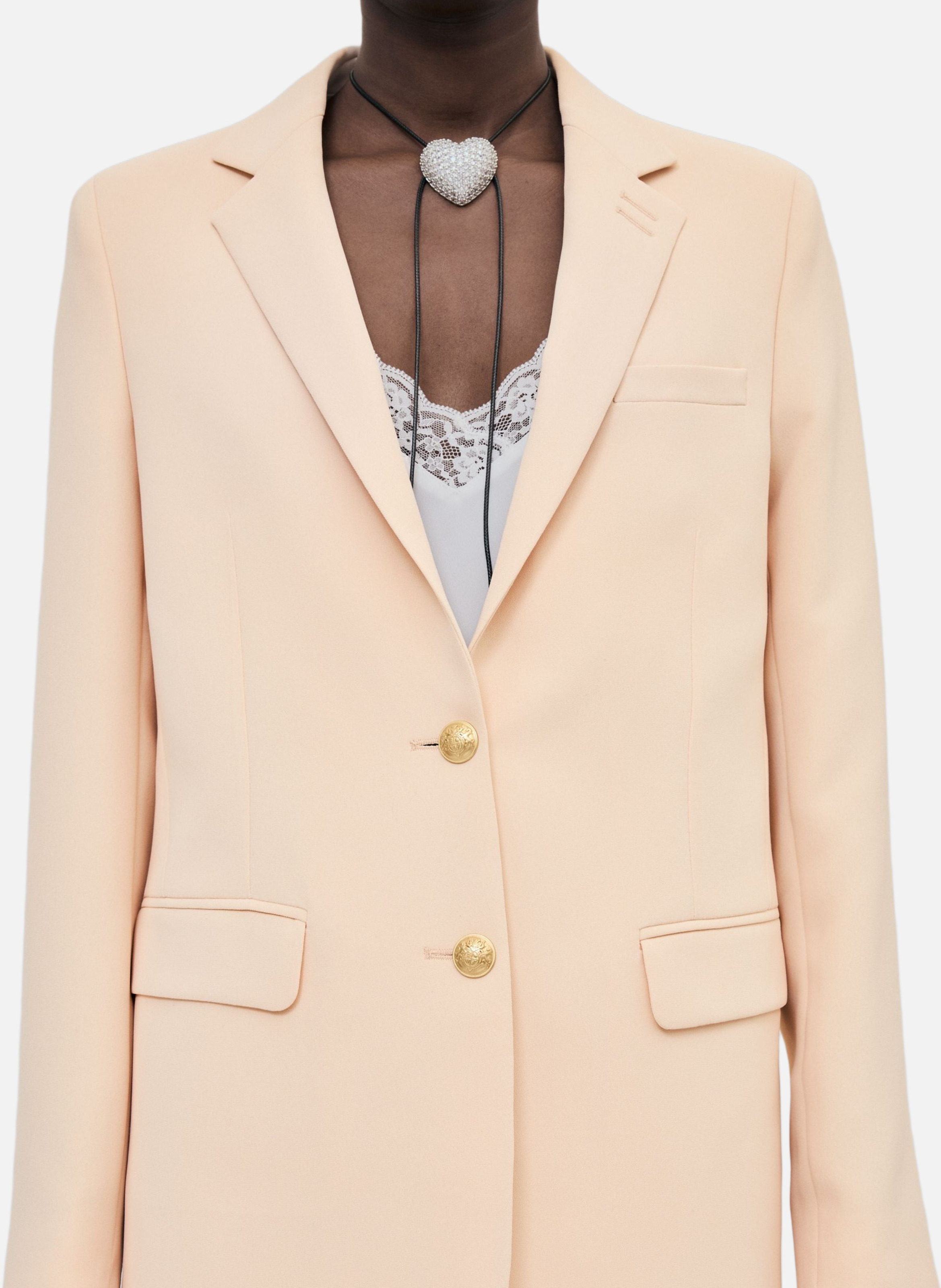 Straight suit jacket THE KOOPLES Beige