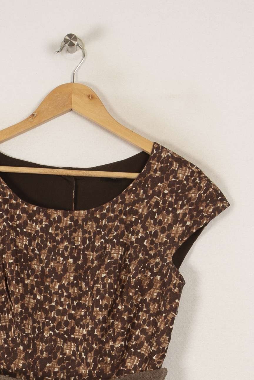 Short & midi dress TARA JARMON - Seconde Main Brown