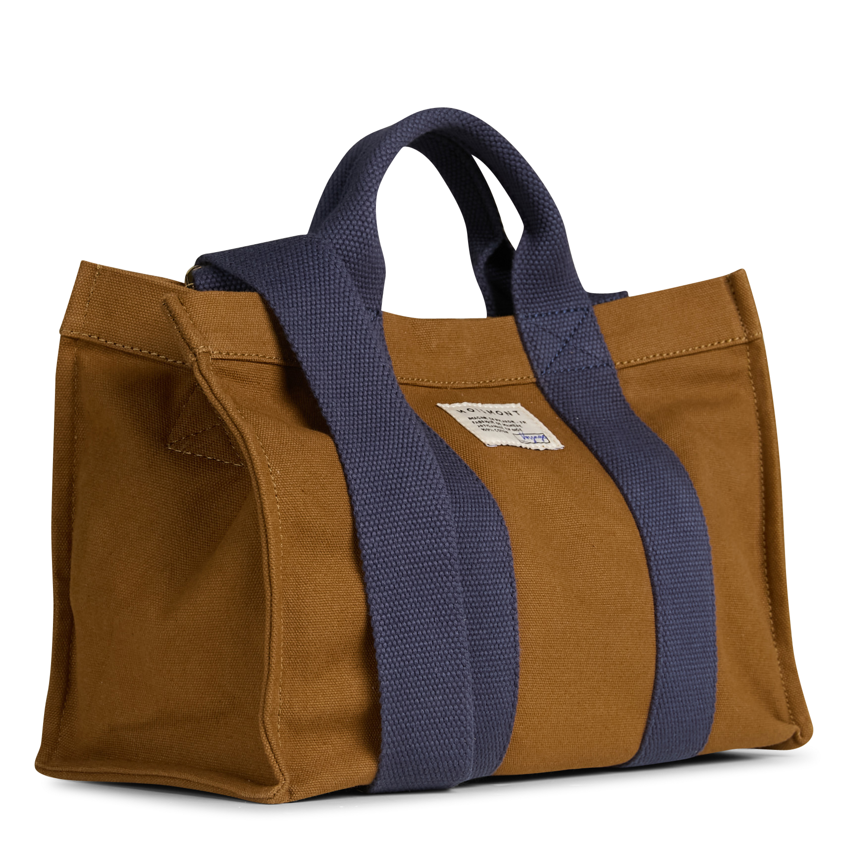 Mini cotton tote bag MOISMONT Khaki