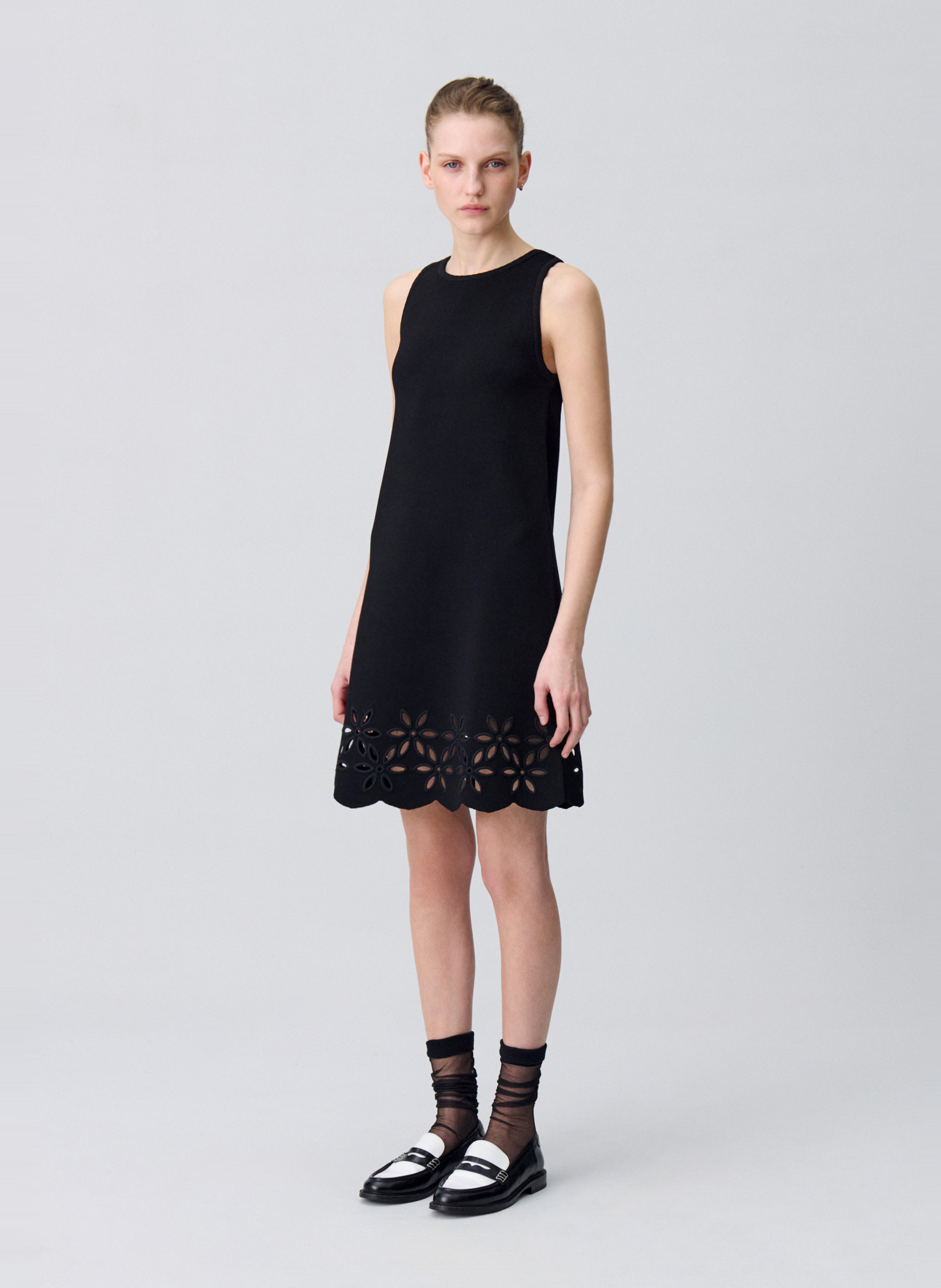 Robe Noire Robe Claudie Pierlot Galeries Lafayette Robe
