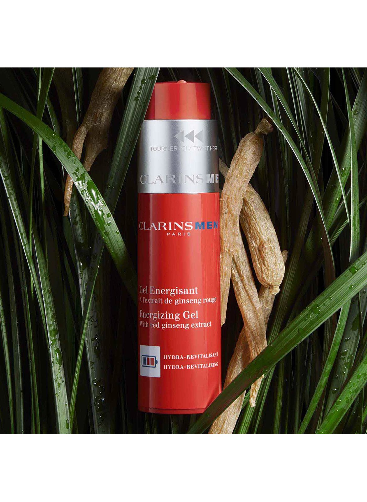 ClarinsMen Gel Energisant - A l'extrait de ginseng rouge CLARINS No color