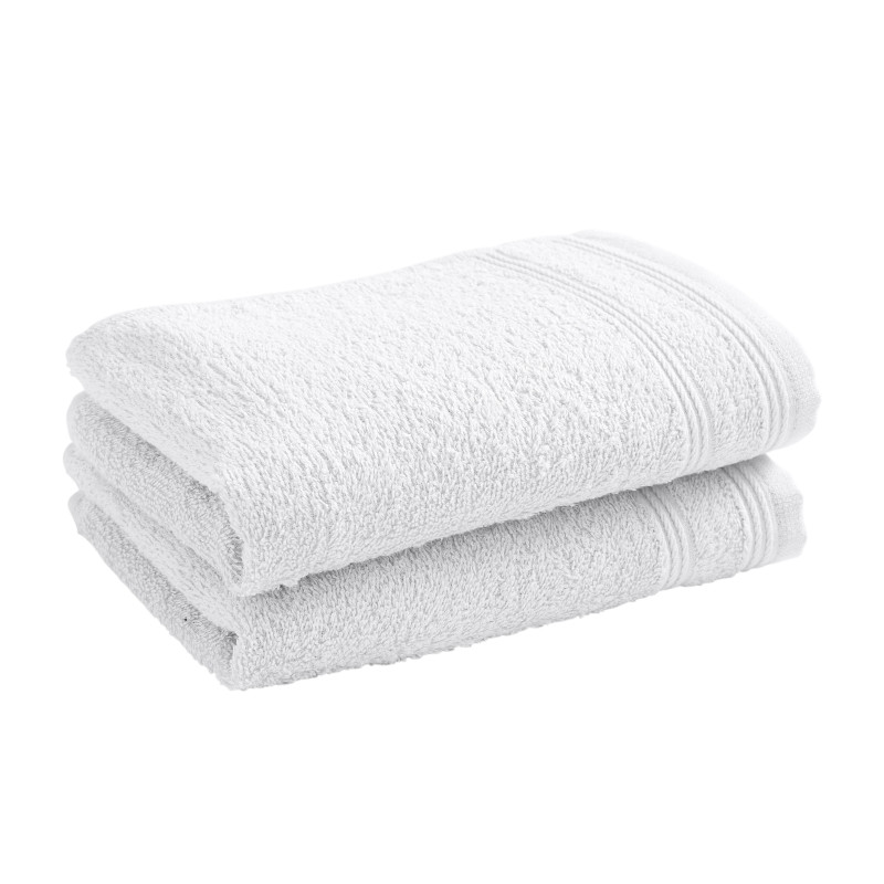 100% combed cotton hand towel COTON PUR White