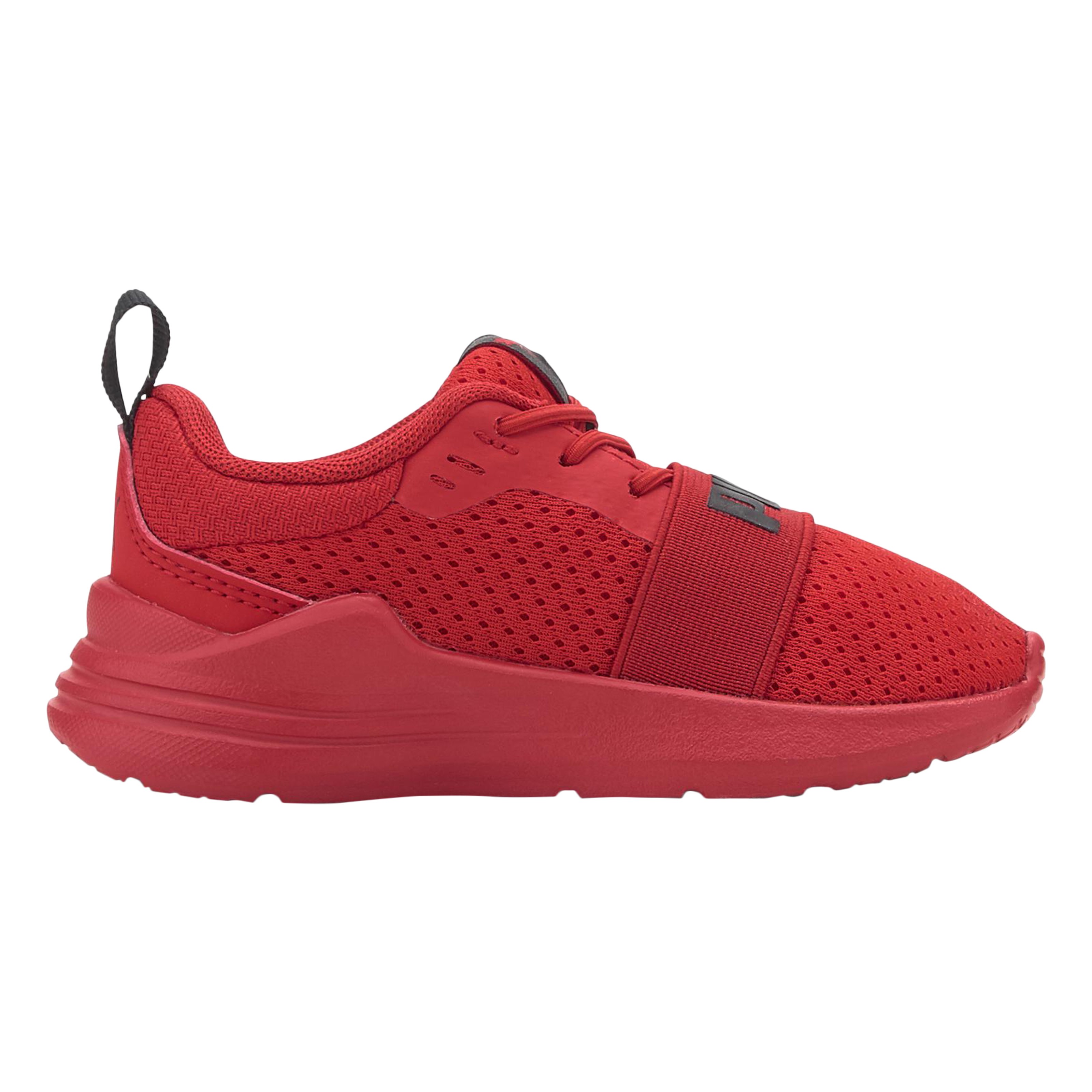 Kids' lace-up sneakers wired run ac PUMA Red