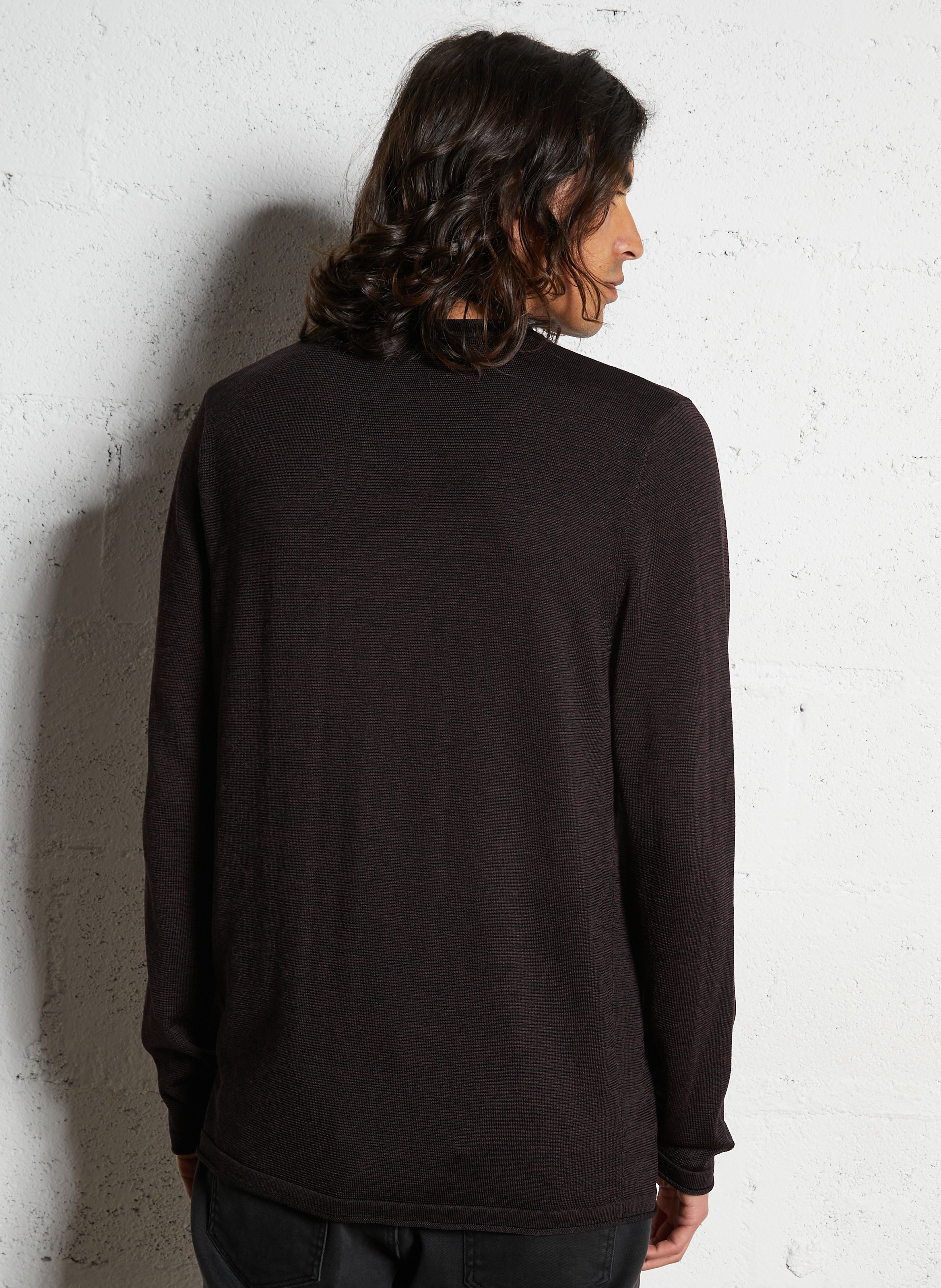 Rechte gebreide trui IKKS Violet