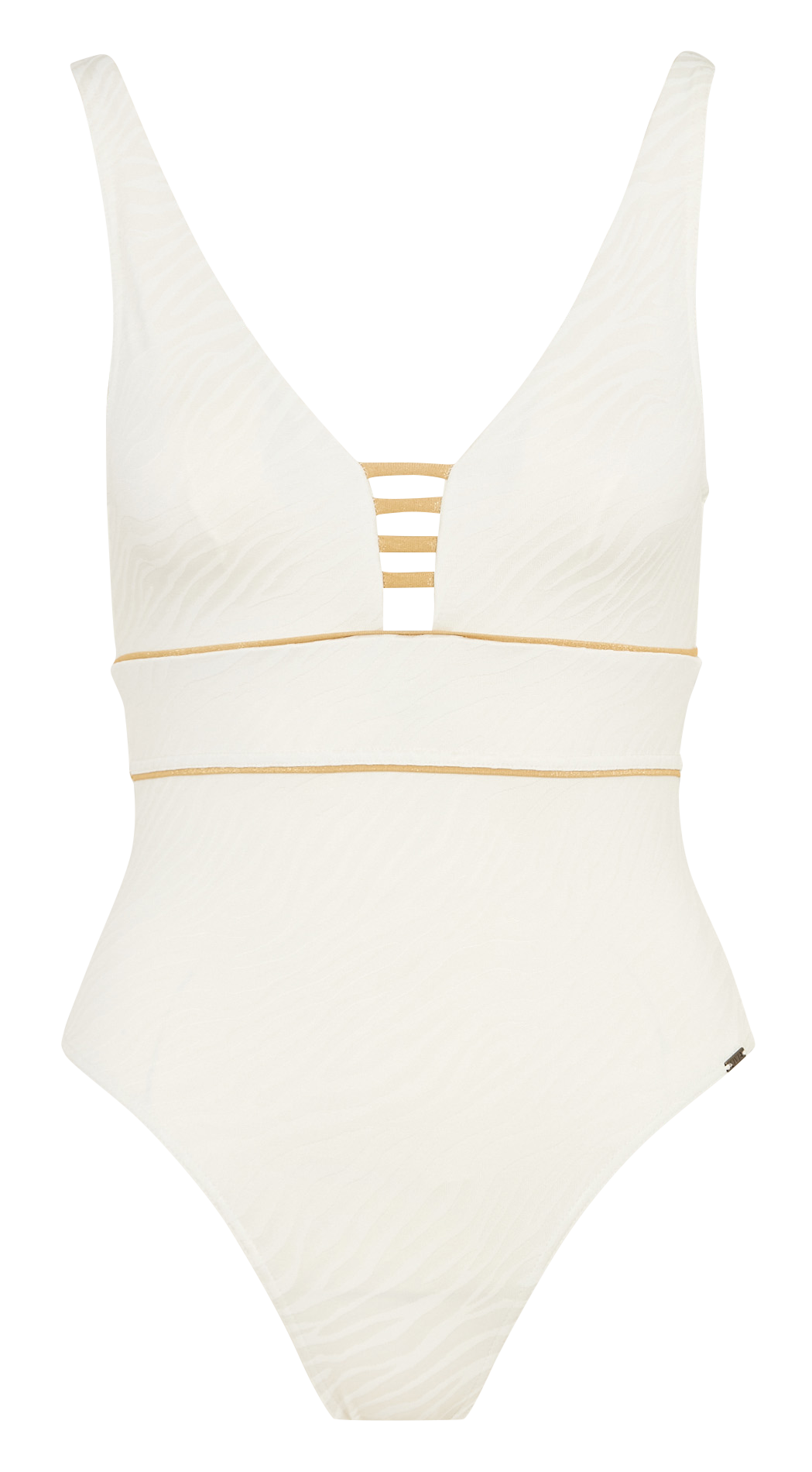 Maillot de bain 1 pièce LIVIA Beige