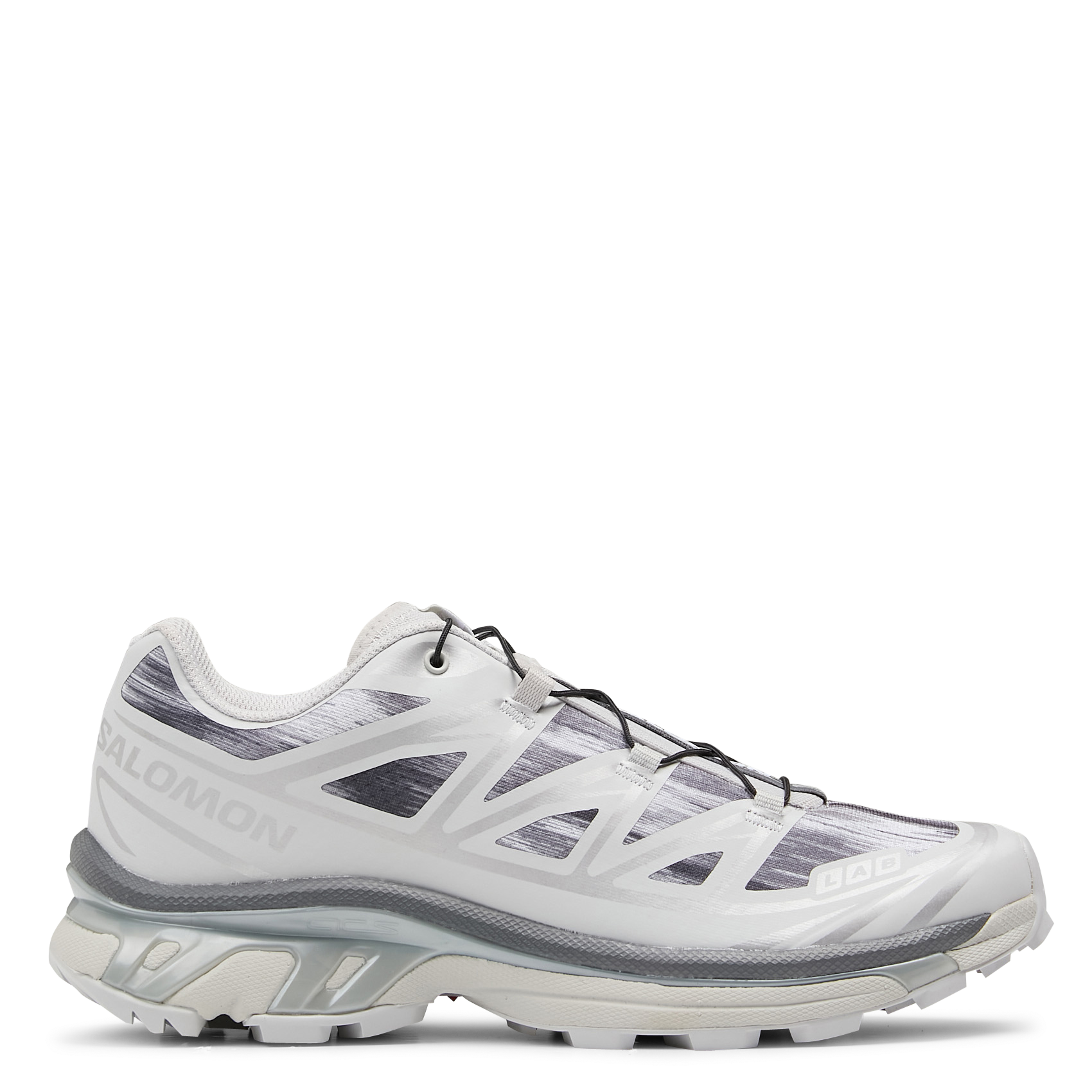 Baskets basses imprimées SALOMON Argent