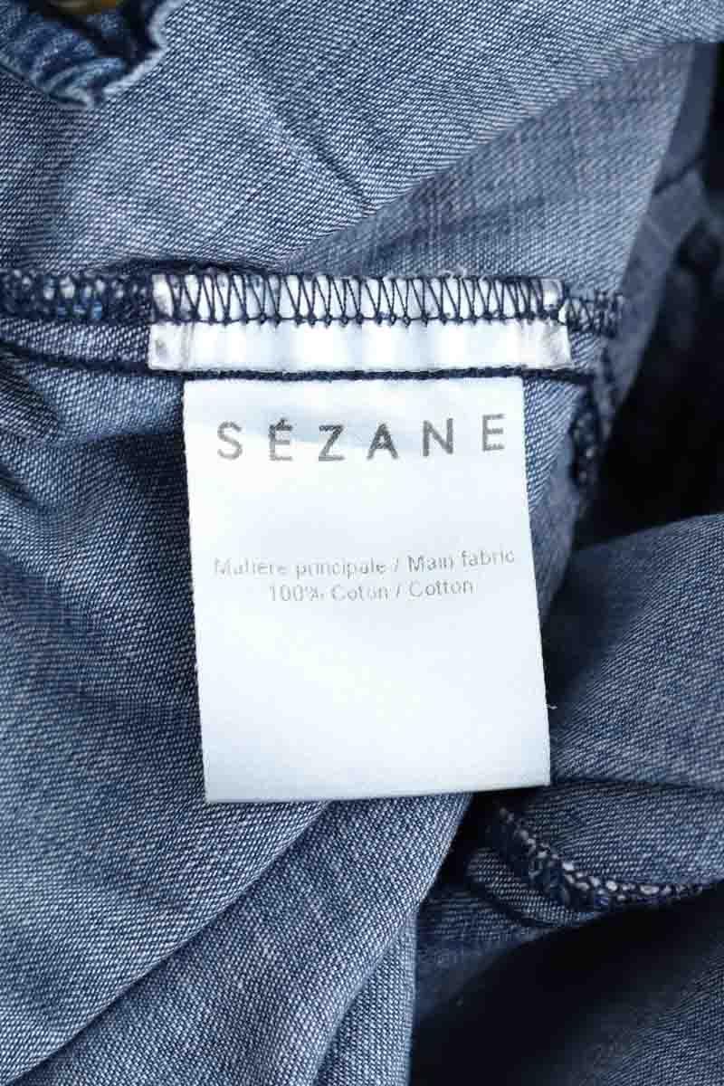 Cotton jumpsuit SEZANE - Seconde main Blue